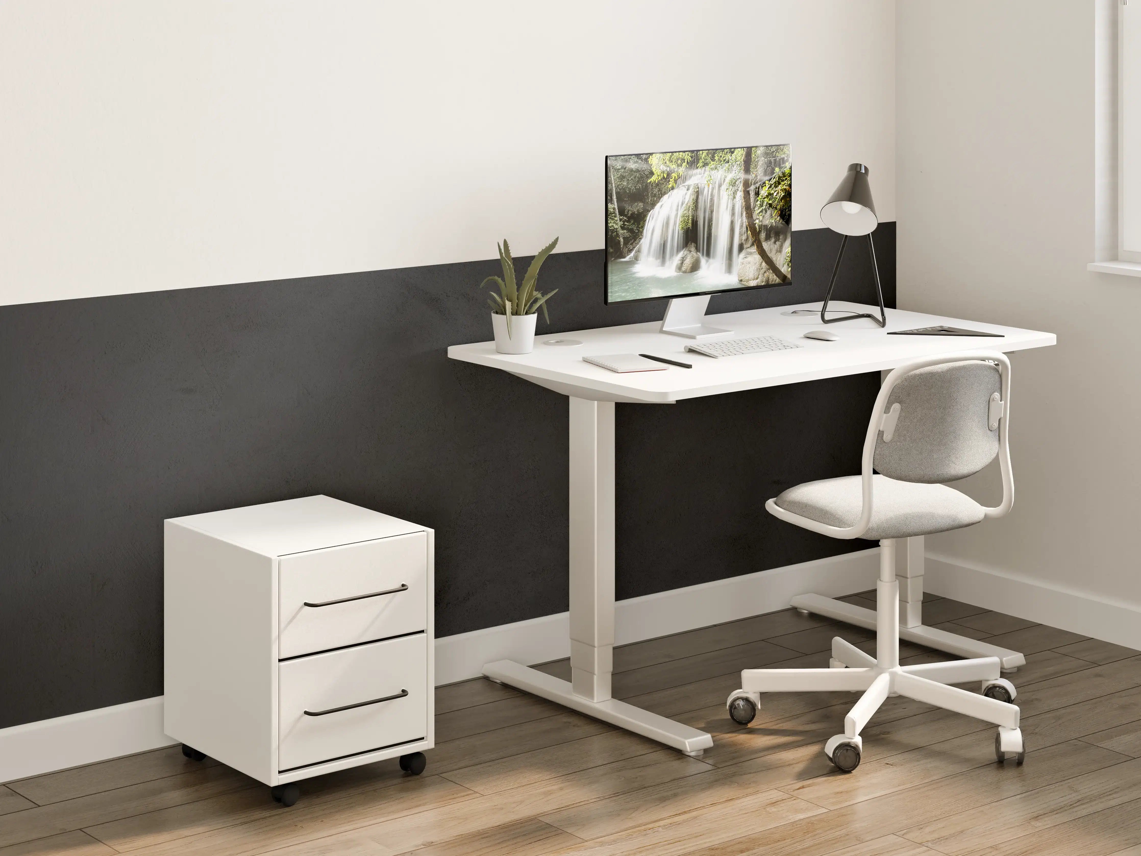 Kinderzimmer Wandgestaltung - Schwarze anthrazit Textur