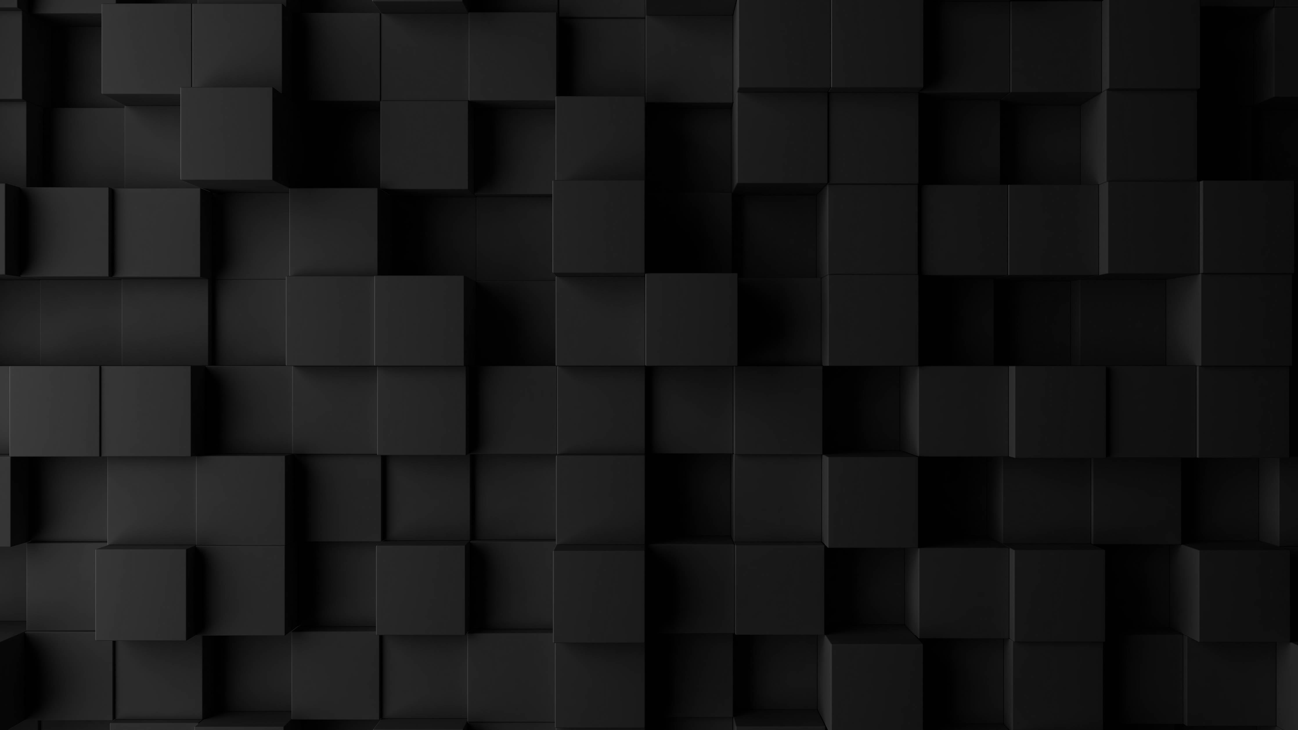 Kinderzimmer Wandgestaltung-Schwarzes Vierecks Muster