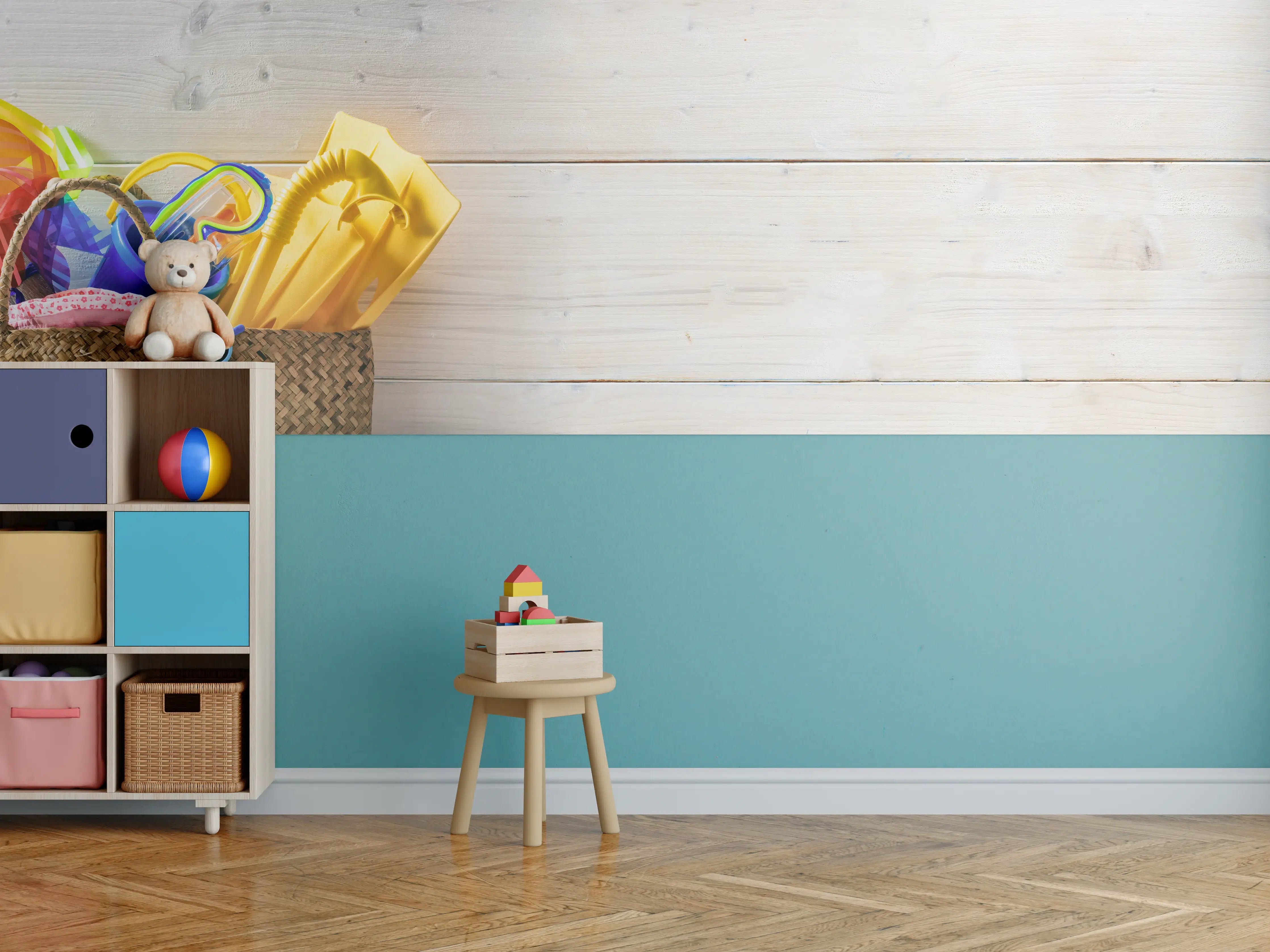 Kinderzimmer Wandgestaltung - Sommerspaß Strandzubehör Set