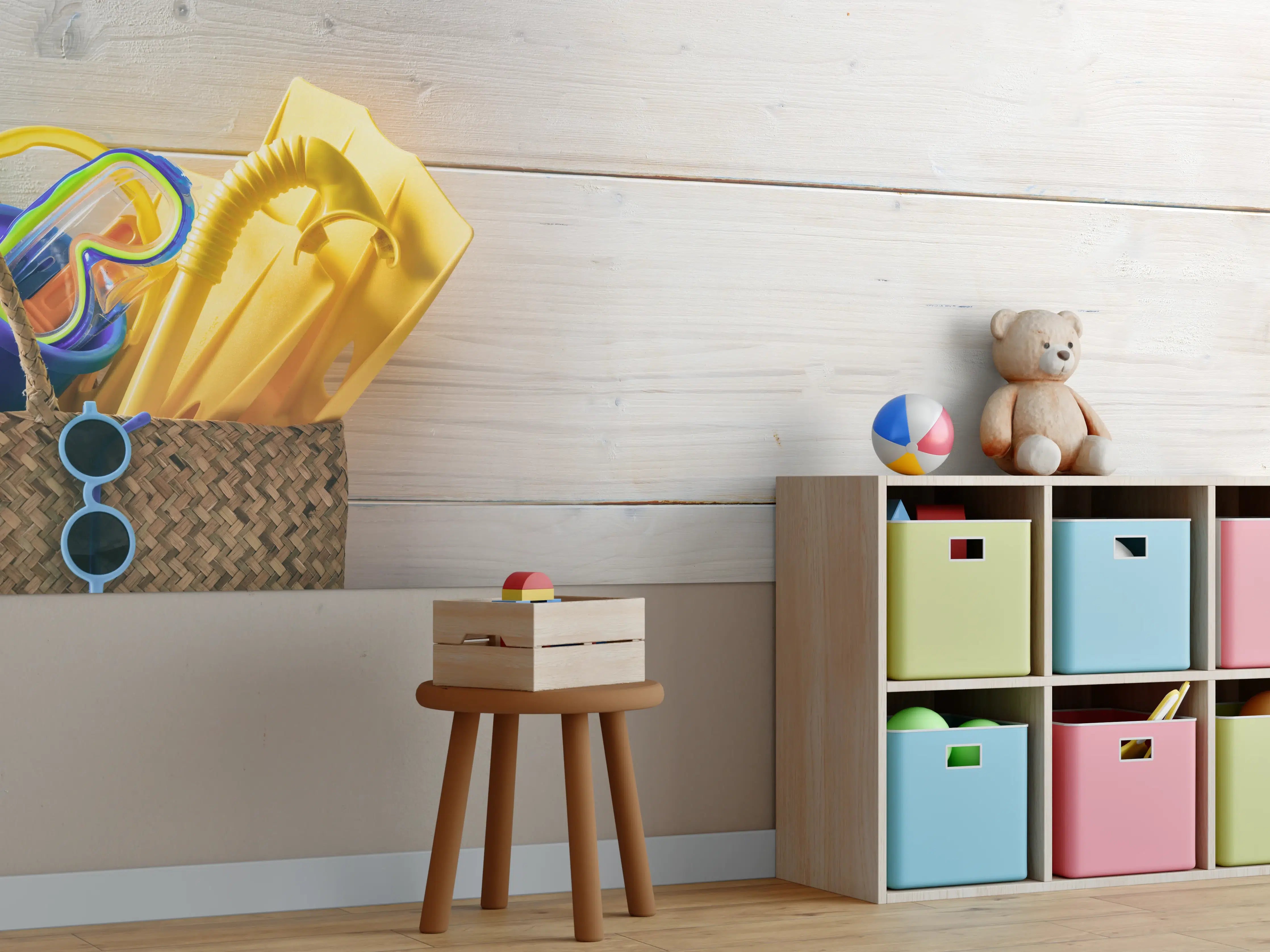 Kinderzimmer Wandgestaltung - Sommerspaß Strandzubehör Set