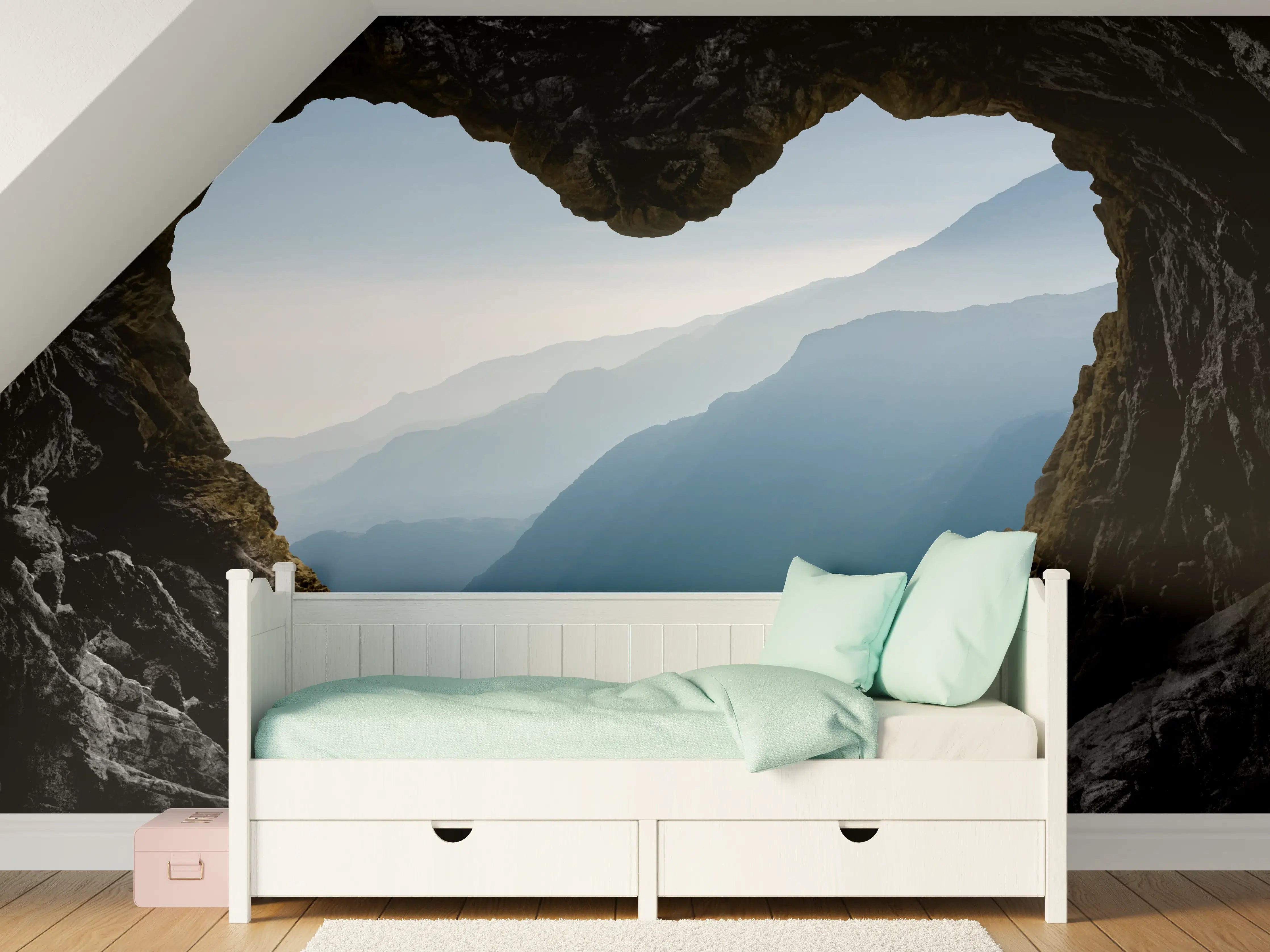 Kinderzimmer Wandgestaltung - Spektakuläre und mystische Gebirgsschicht