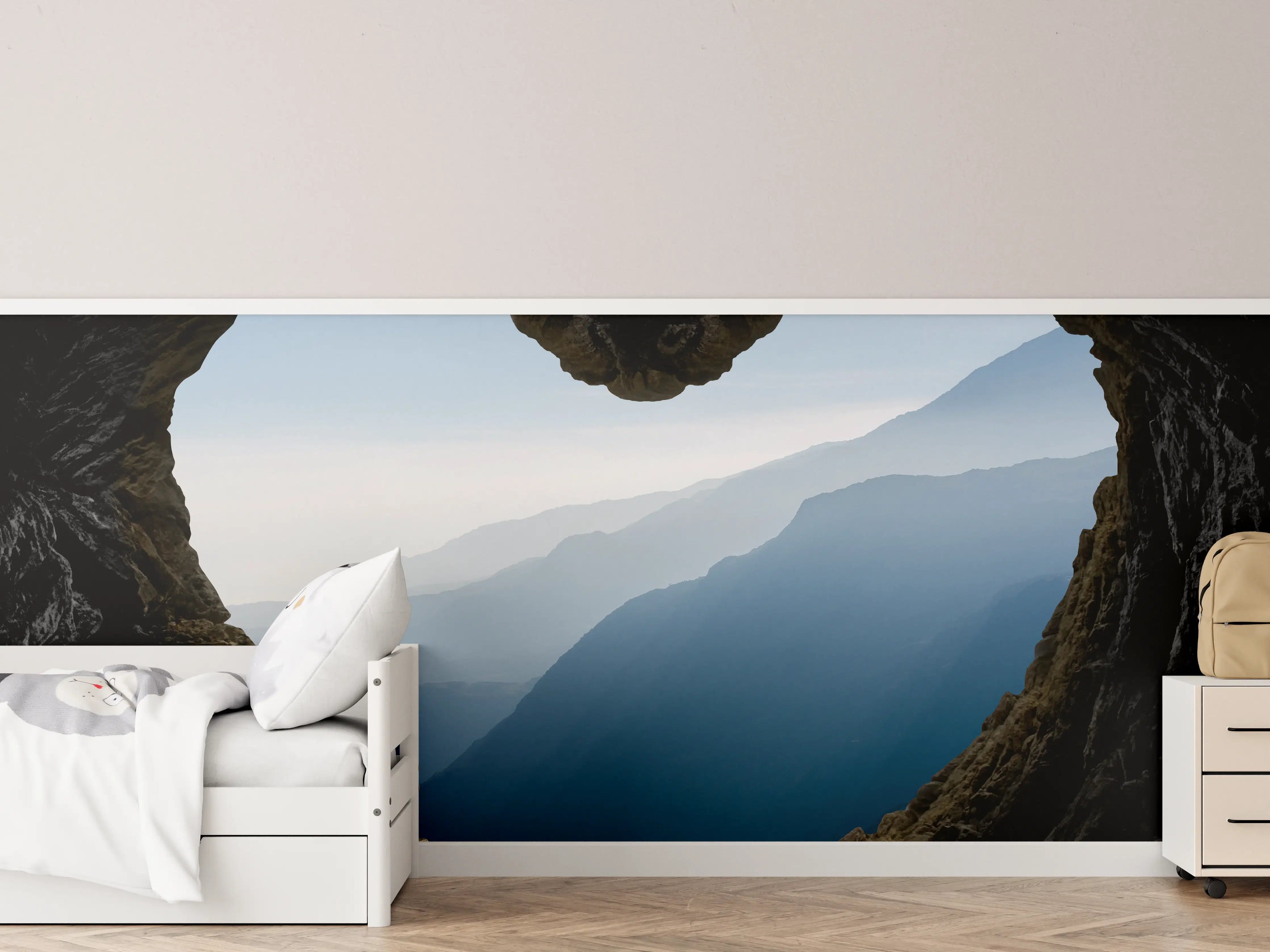 Kinderzimmer Wandgestaltung - Spektakuläre und mystische Gebirgsschicht