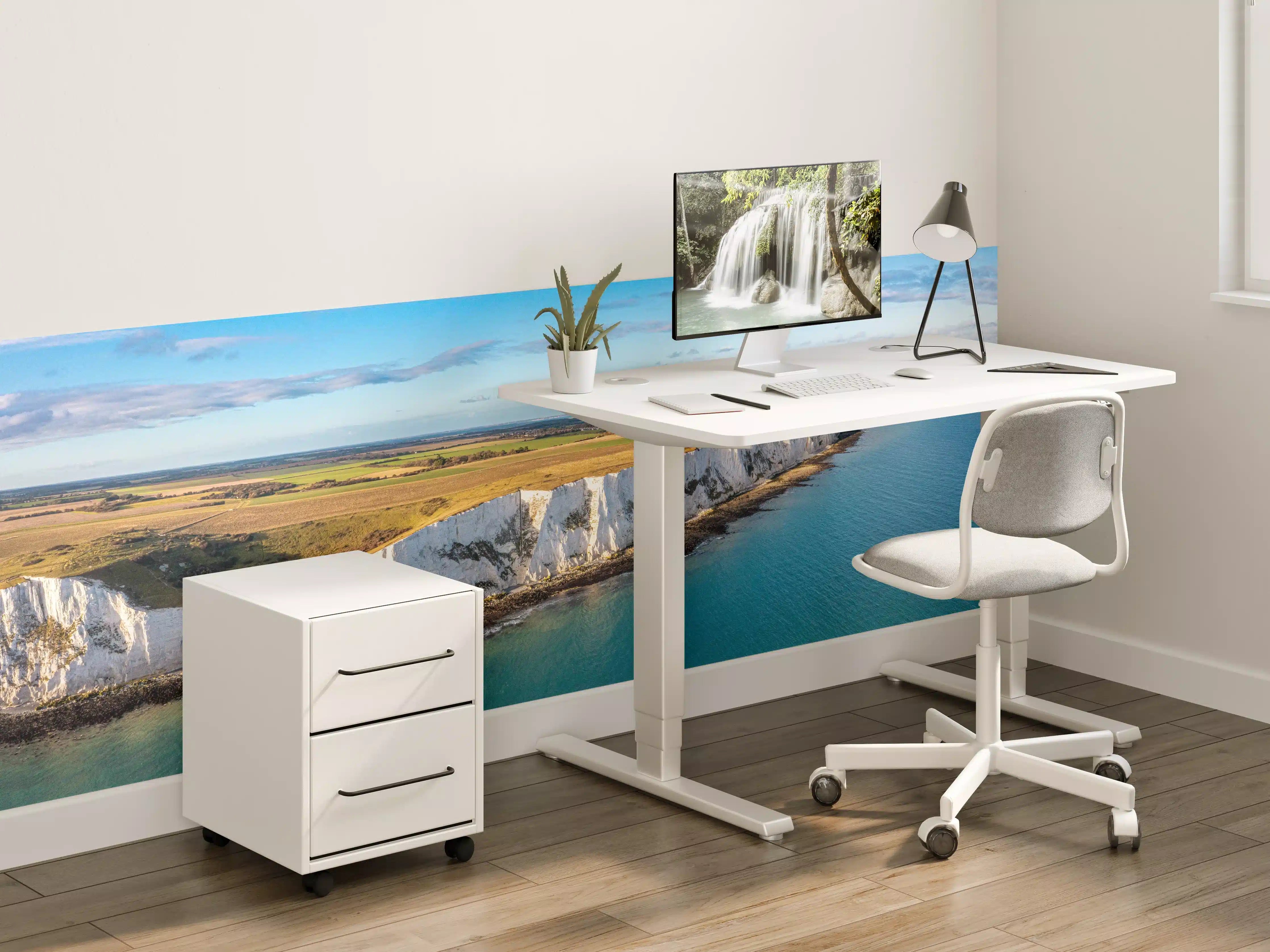 Kinderzimmer Wandgestaltung - Strahlende White Cliffs of Dover