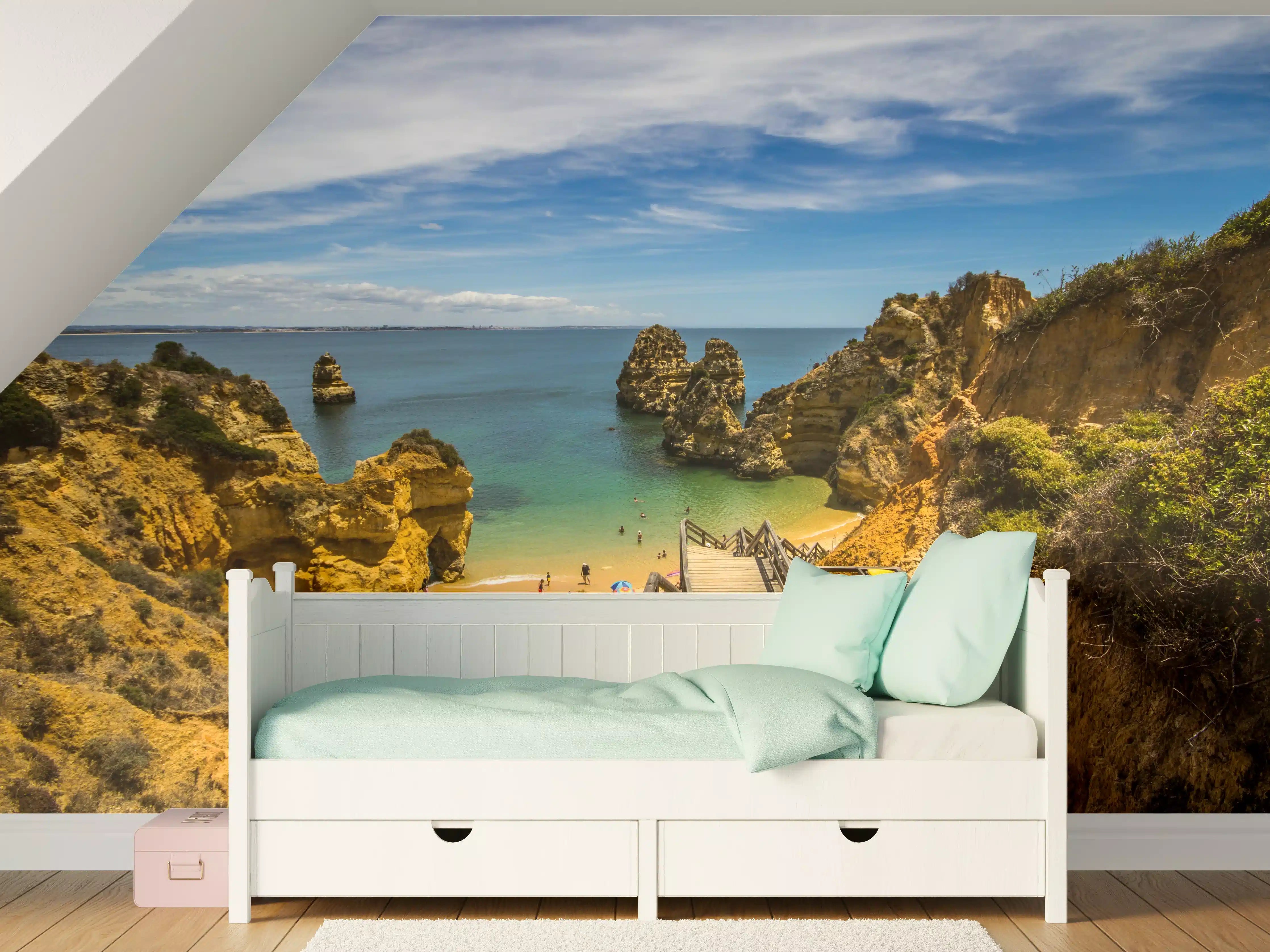 Kinderzimmer Wandgestaltung - Strand Camilo in Lagos