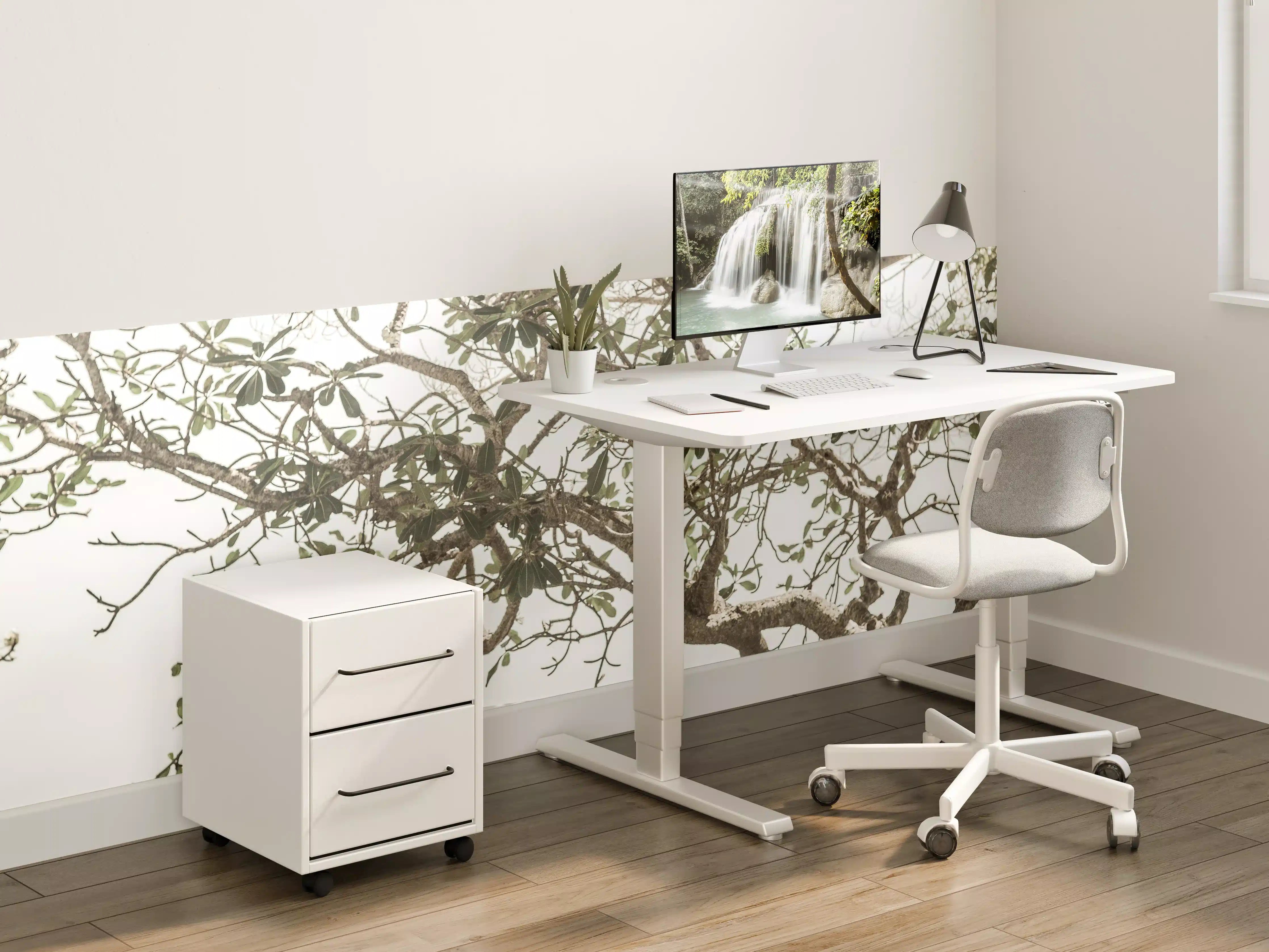 Kinderzimmer Wandgestaltung - Strand-Tuk-Tuk in Naturlandschaft