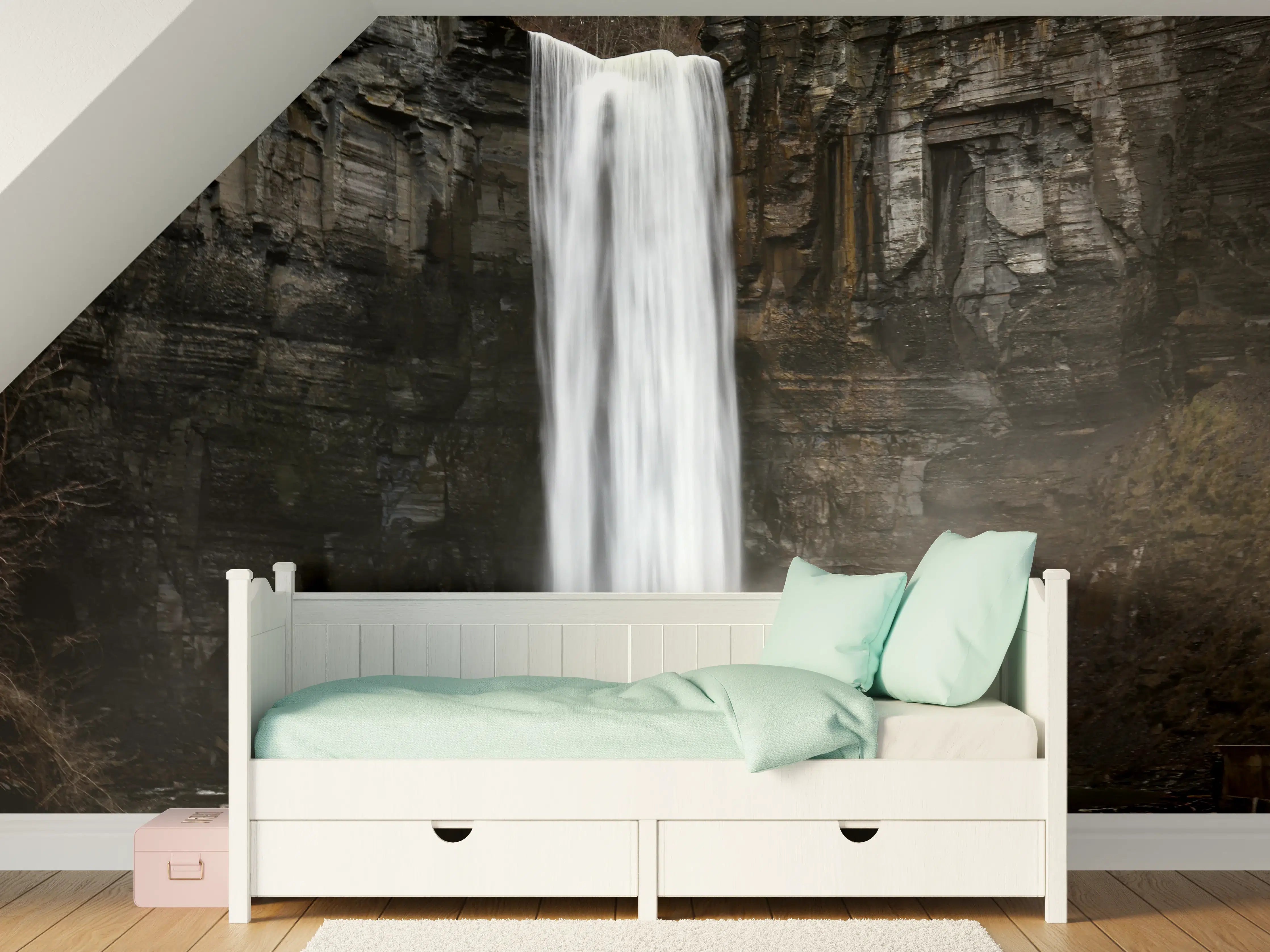 Kinderzimmer Wandgestaltung - Taughannock Falls in New York