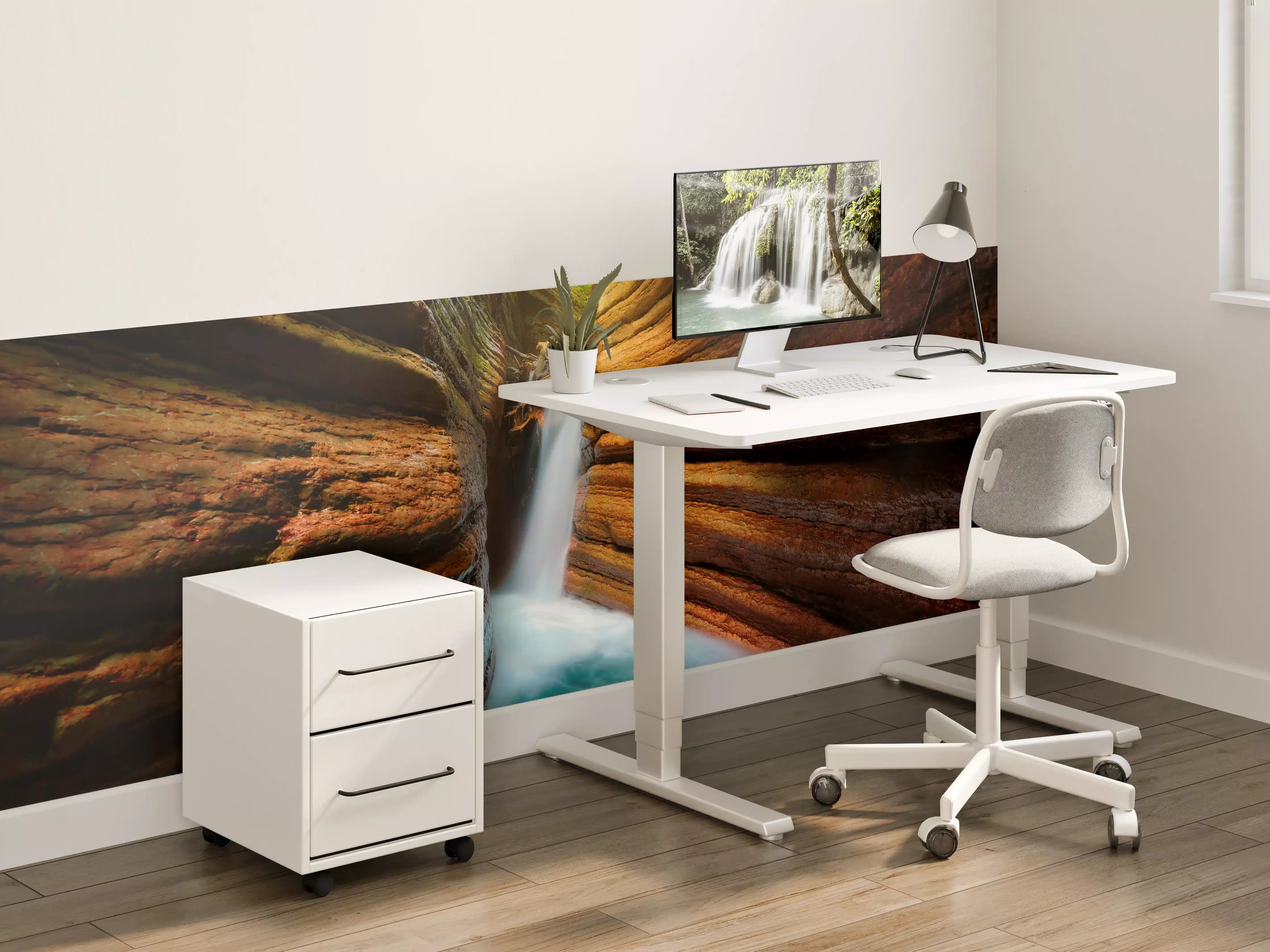 Kinderzimmer Wandgestaltung - Tauglebach Klamm Slot Canyon River in Austria