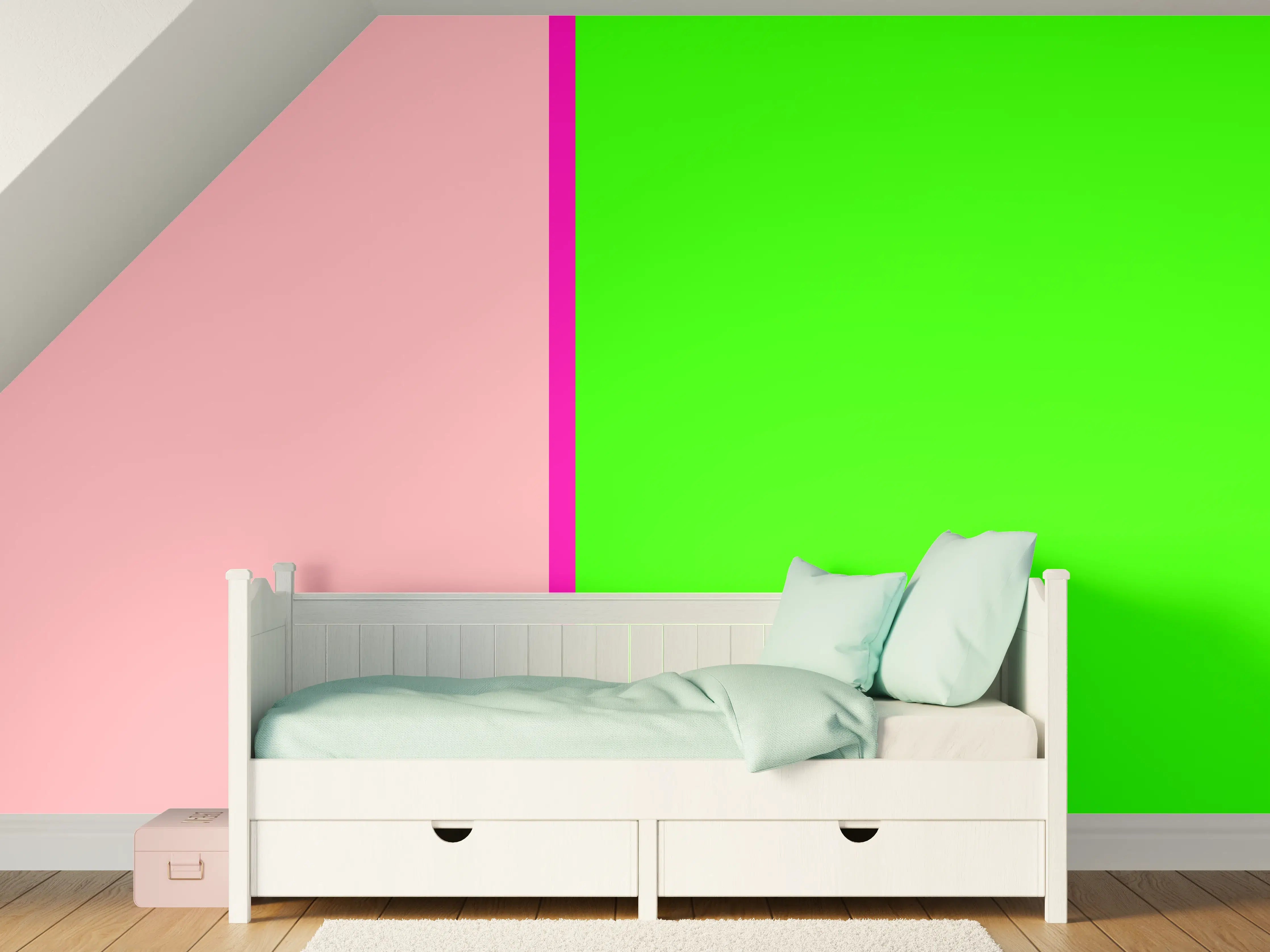 Kinderzimmer Wandgestaltung - The Neons - Easy Vertikal - Nox