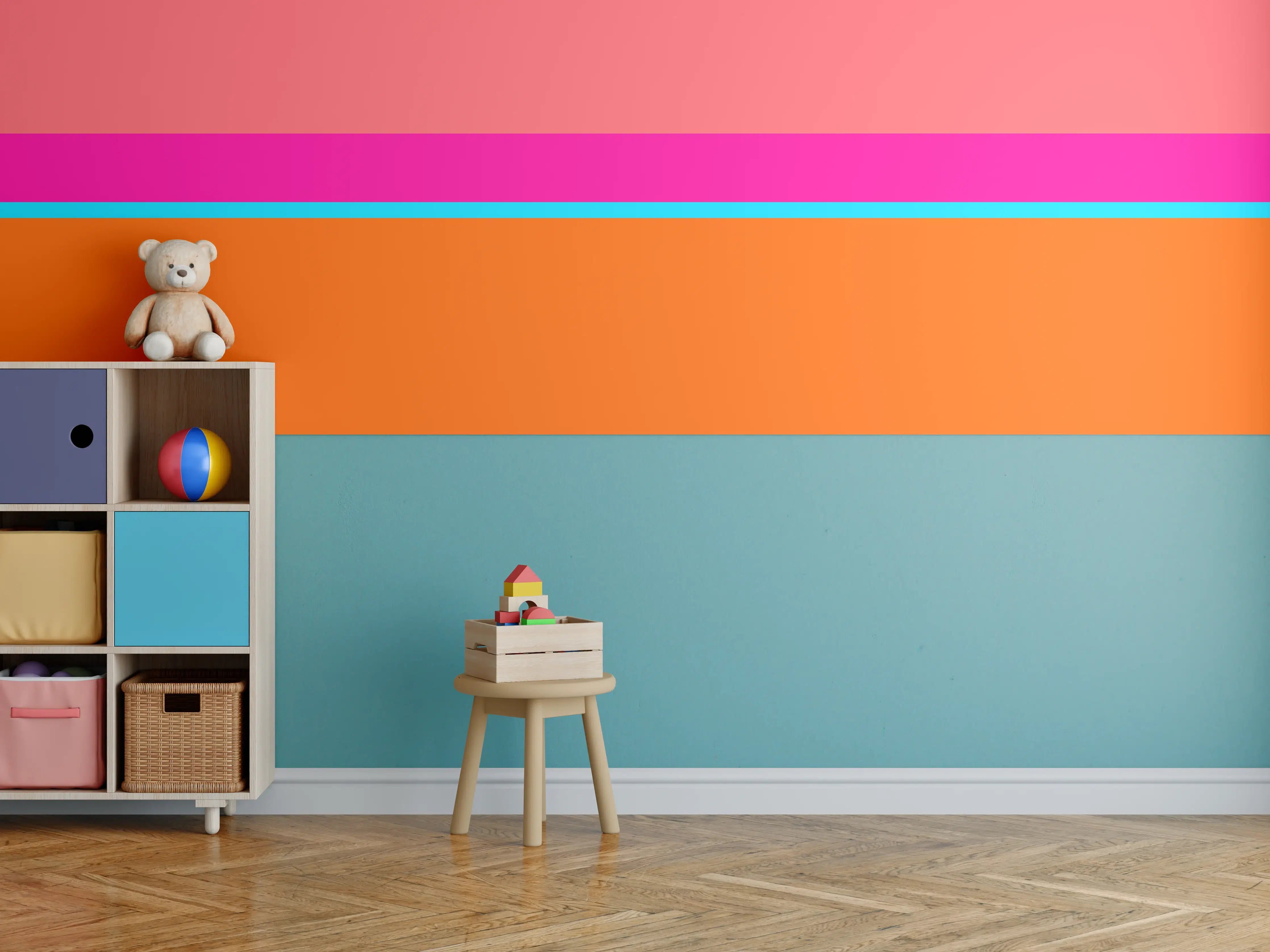 Kinderzimmer Wandgestaltung - The Neons - Horizontal - Nova