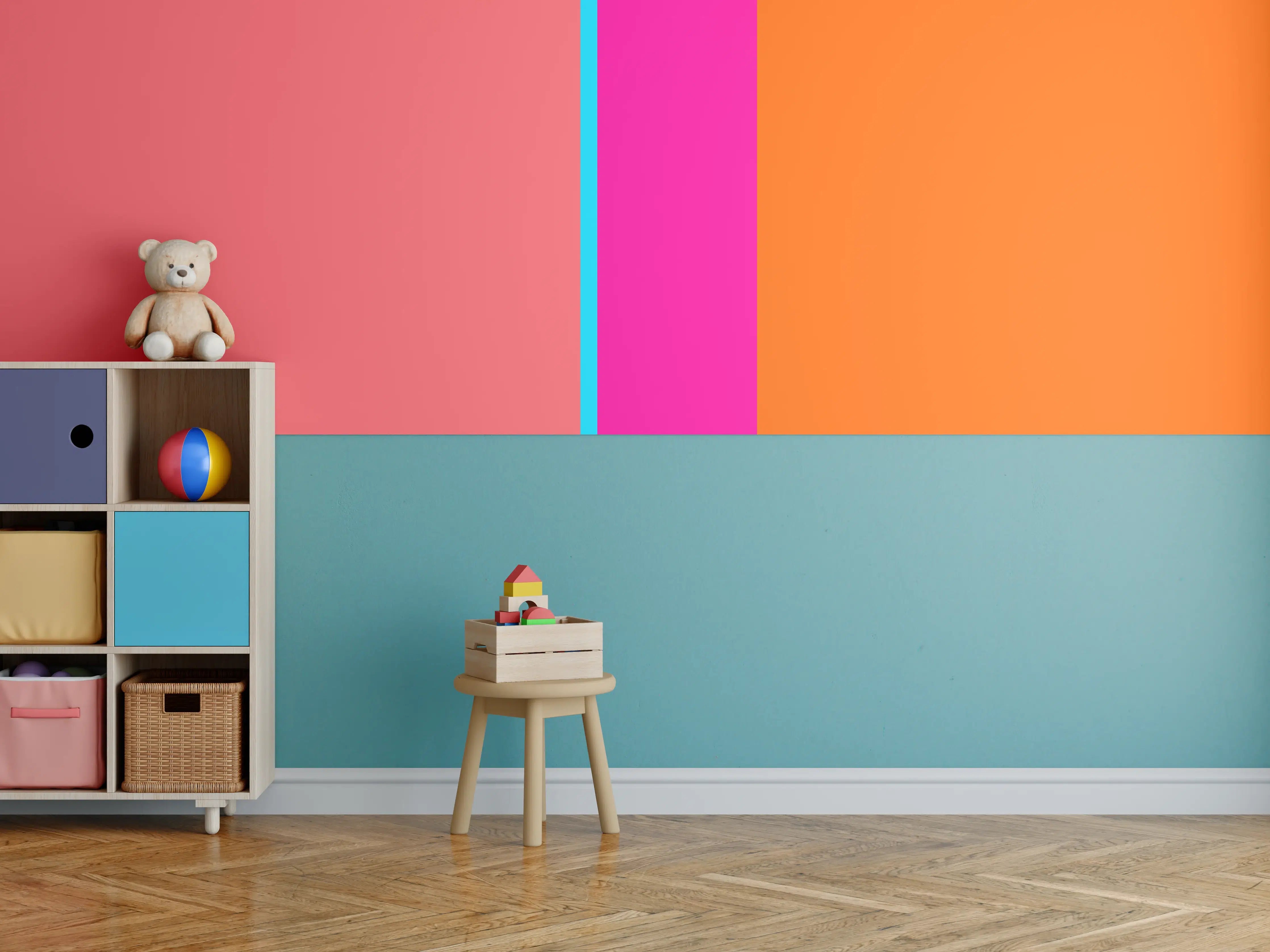 Kinderzimmer Wandgestaltung - The Neons - Vertikal - Nova