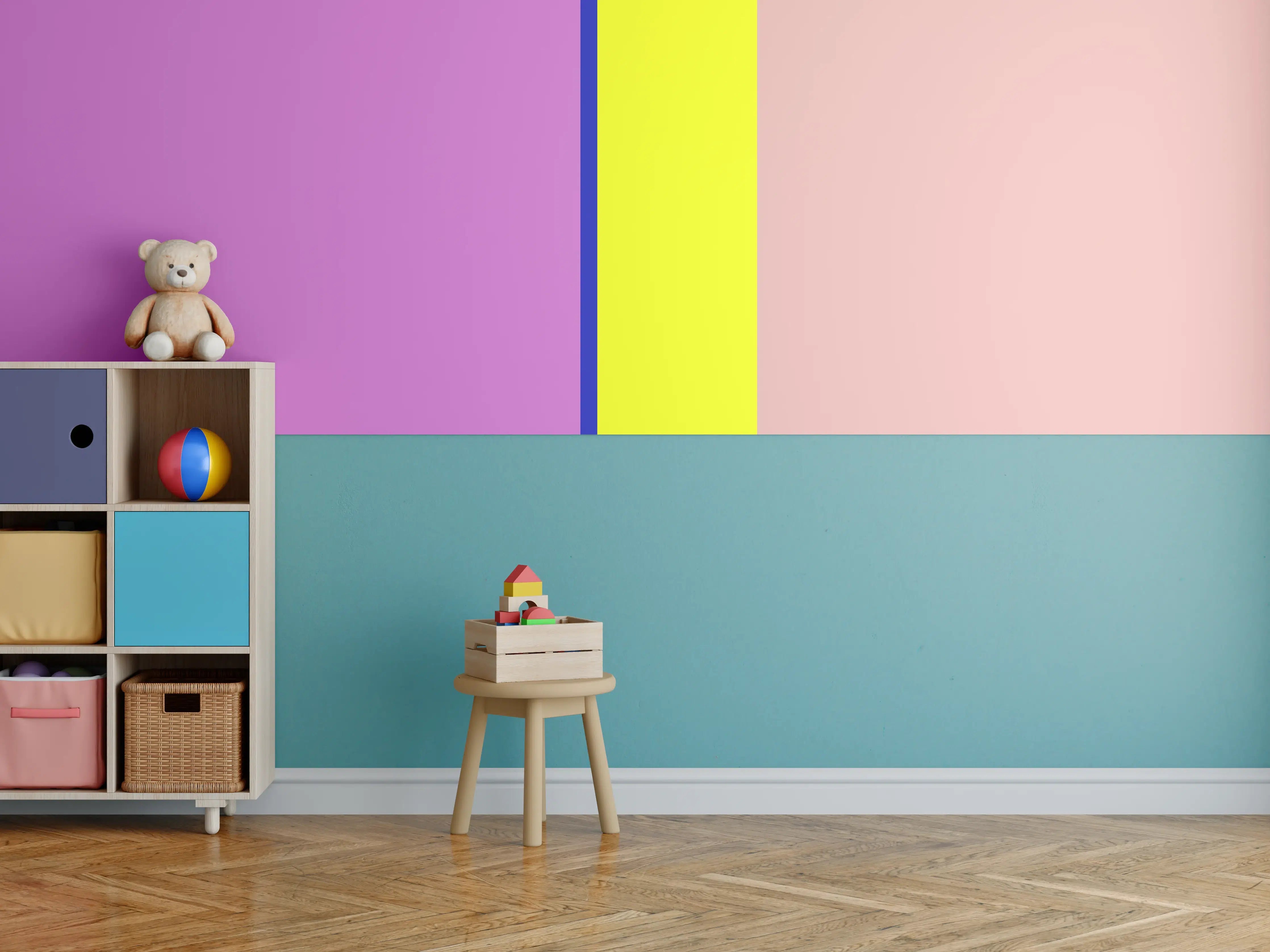 Kinderzimmer Wandgestaltung - The Neons - Vertikal - Stellar