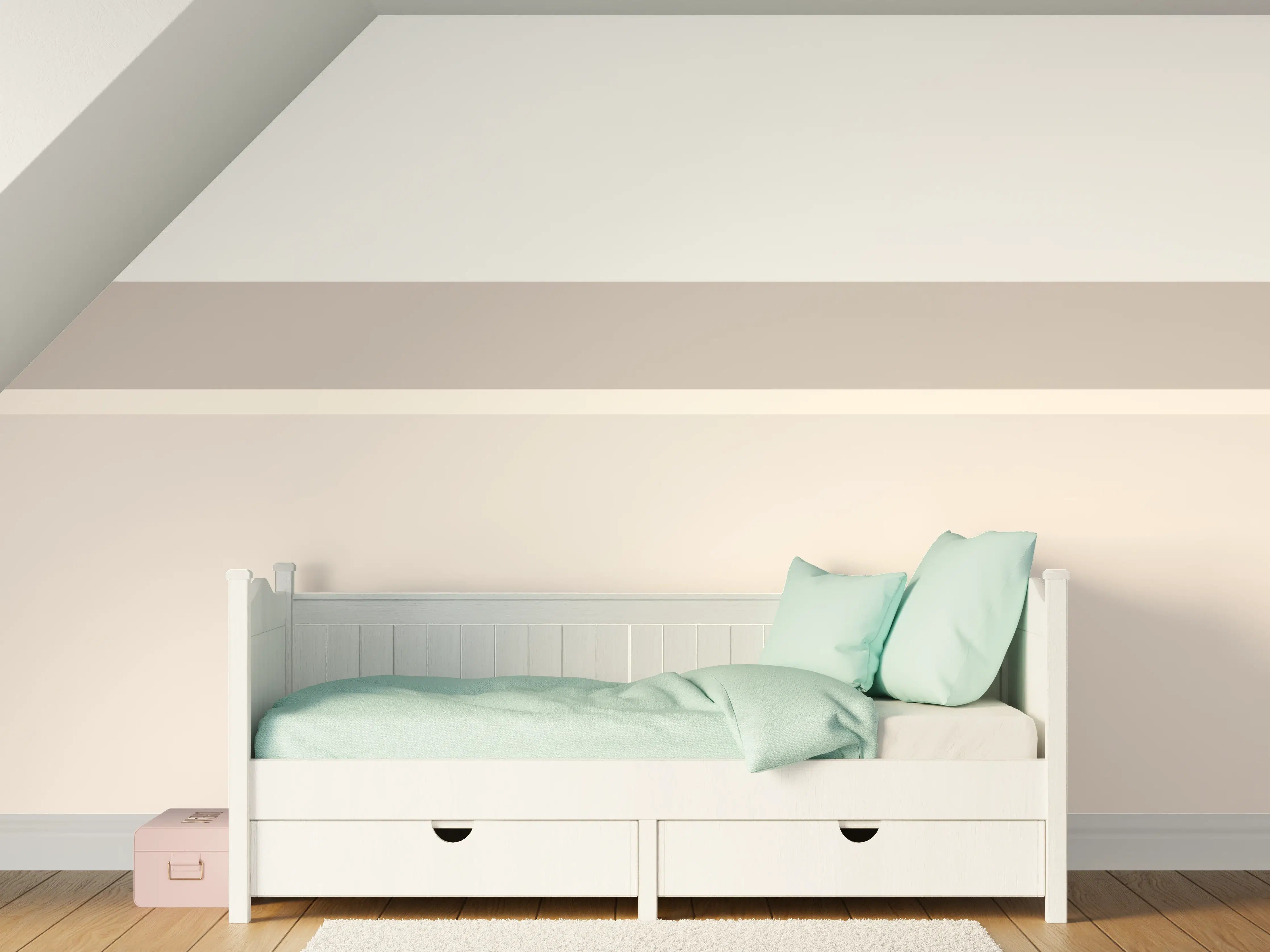 Kinderzimmer Wandgestaltung - The Nudes - Horizontal - Latte