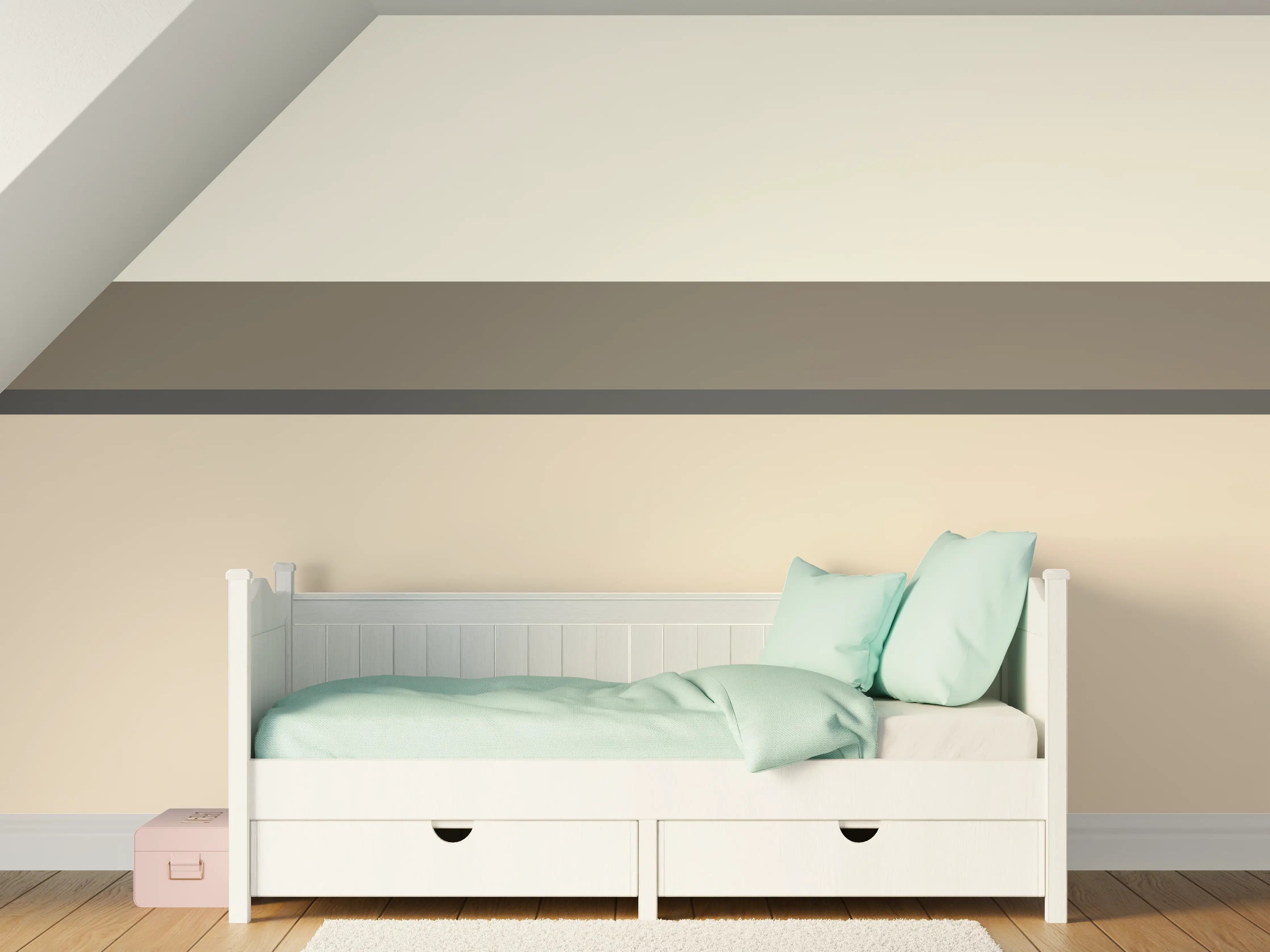 Kinderzimmer Wandgestaltung - The Nudes - Horizontal - Toffee