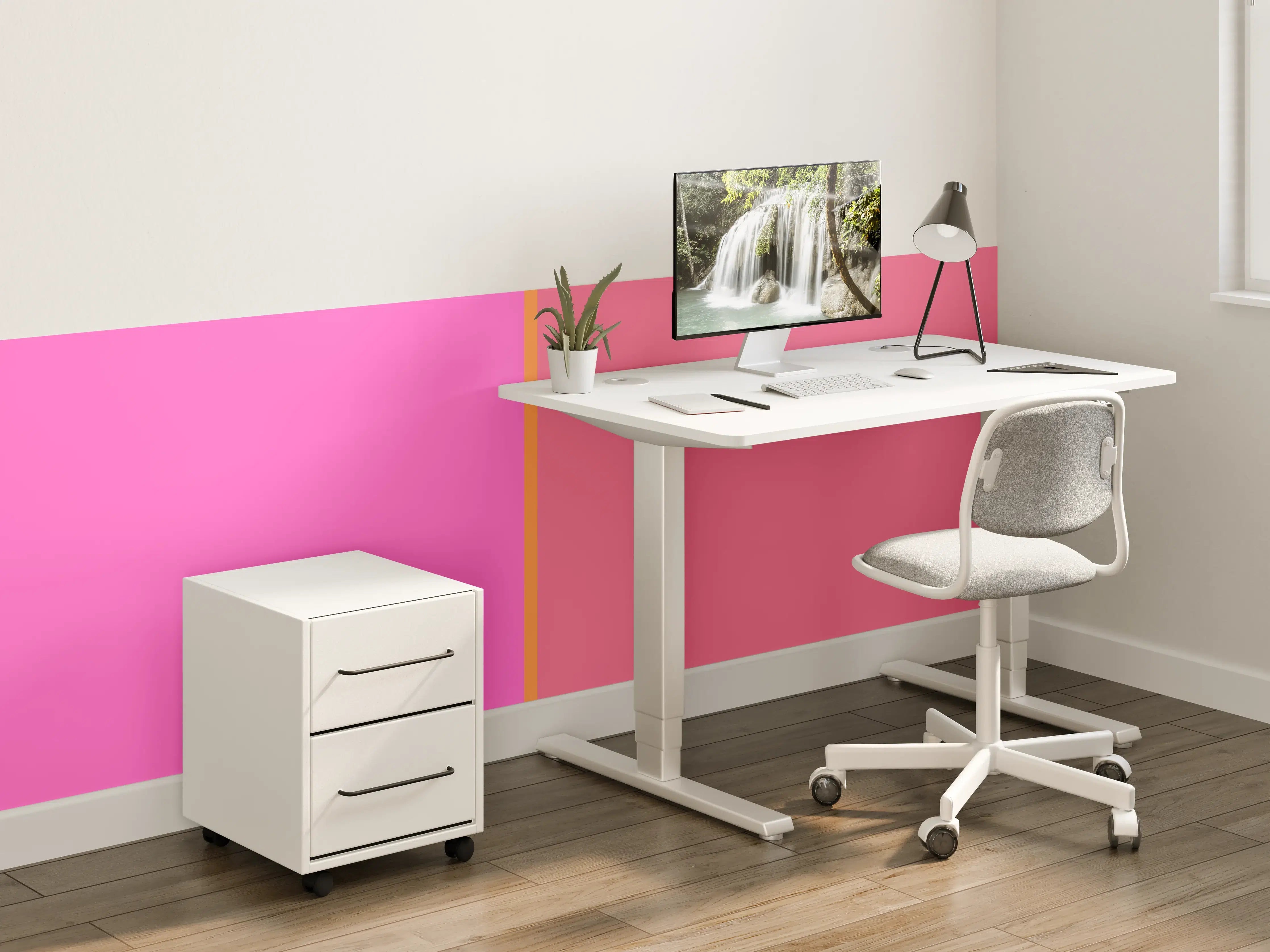 Kinderzimmer Wandgestaltung - The Oranges - Easy Vertical - Fuchsia