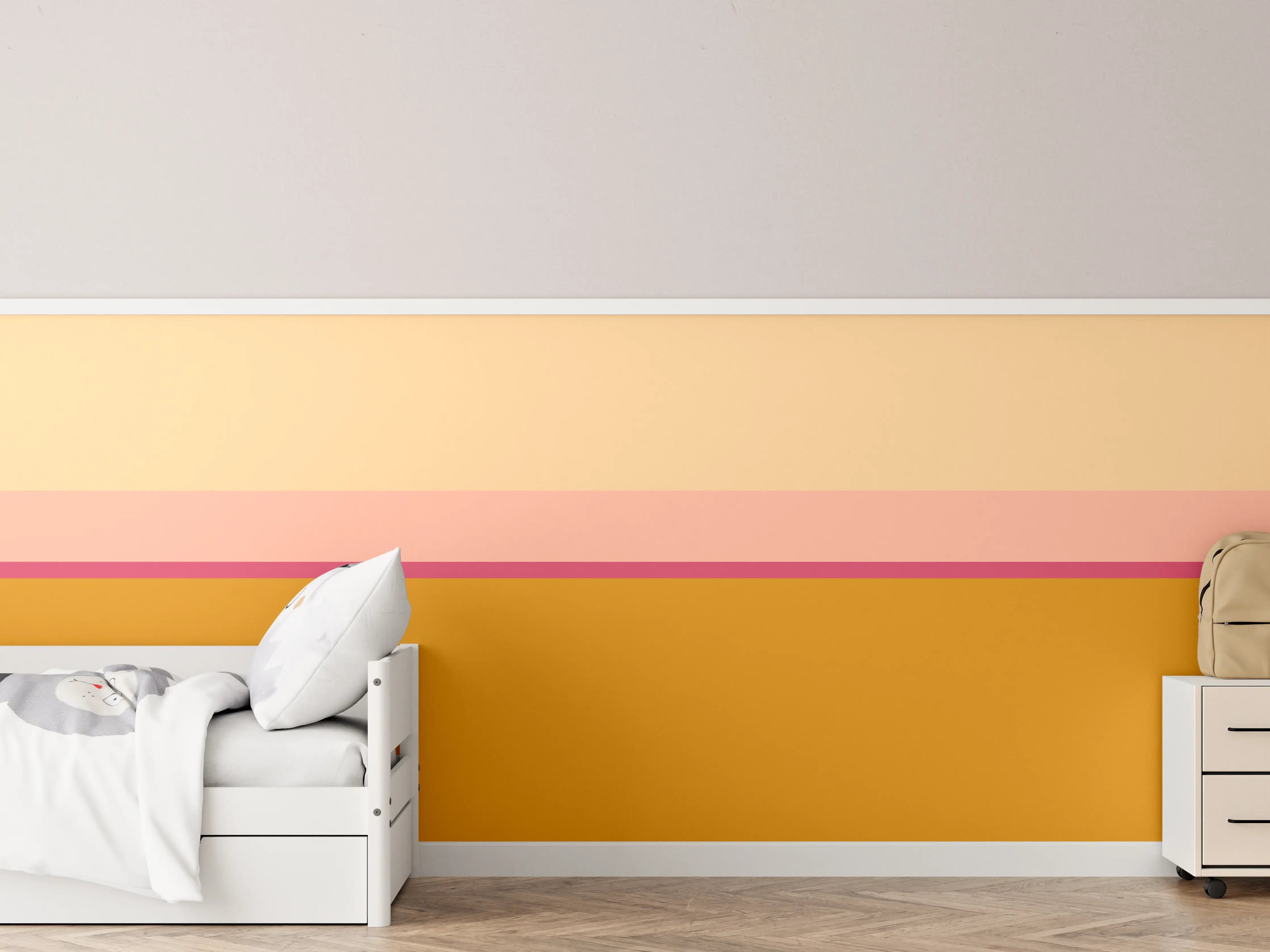 Kinderzimmer Wandgestaltung - The Oranges - Horizontal - Cotton Candy