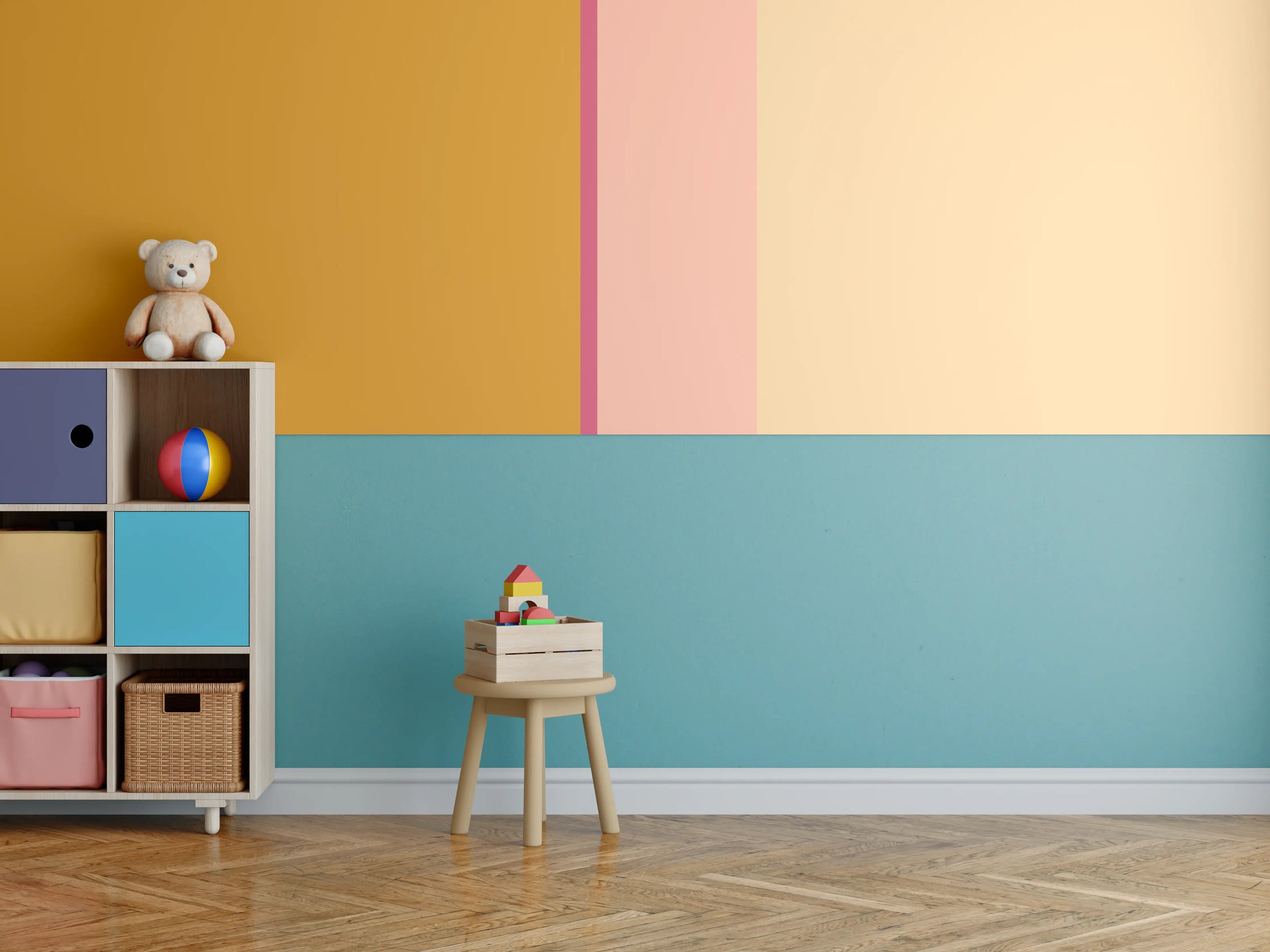 Kinderzimmer Wandgestaltung - The Oranges - Vertical - Cotton Candy