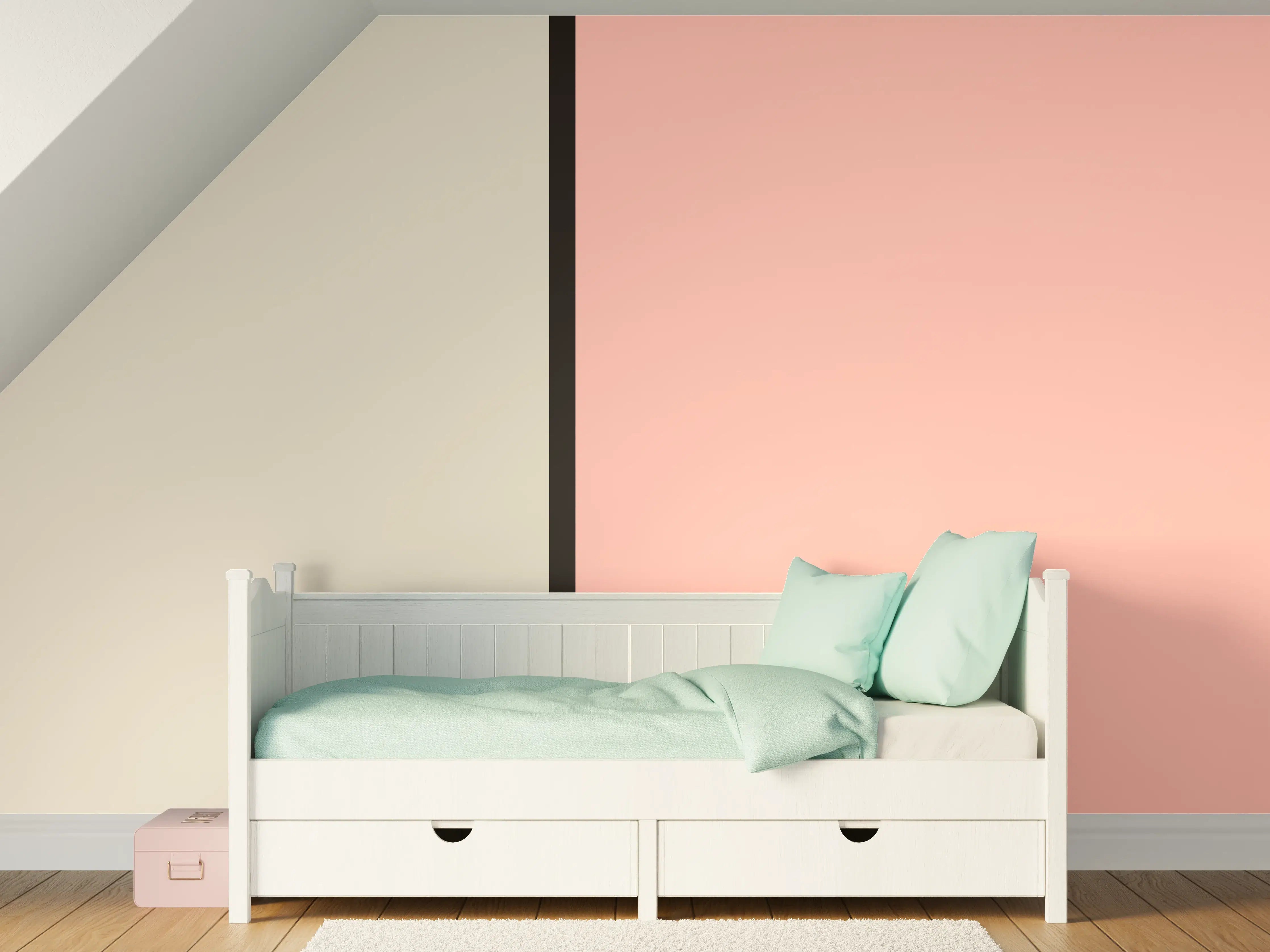 Kinderzimmer Wandgestaltung - The Retros - Easy Vertikal - Daenerys