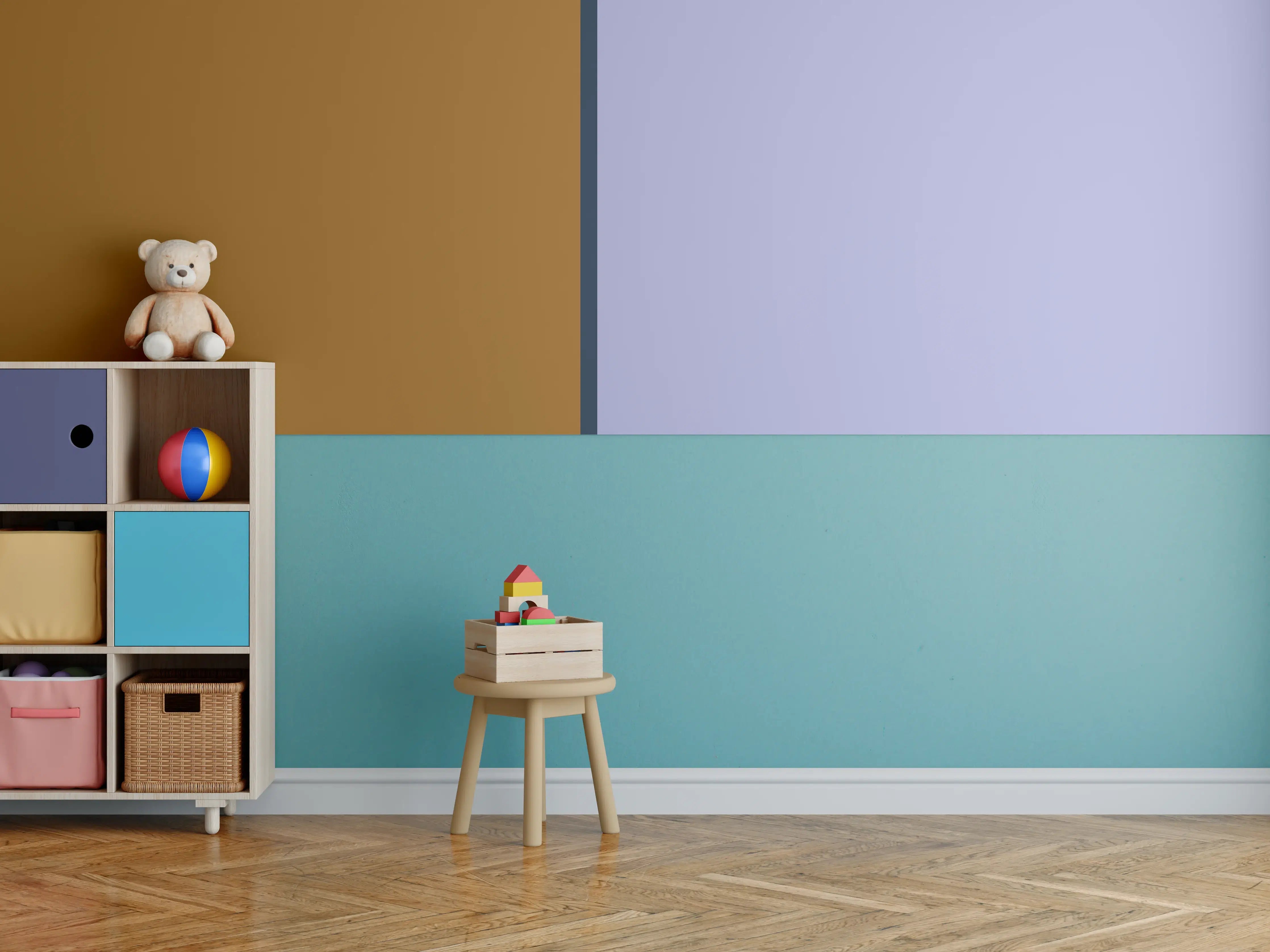 Kinderzimmer Wandgestaltung - The Retros - Easy Vertikal - Tyrion
