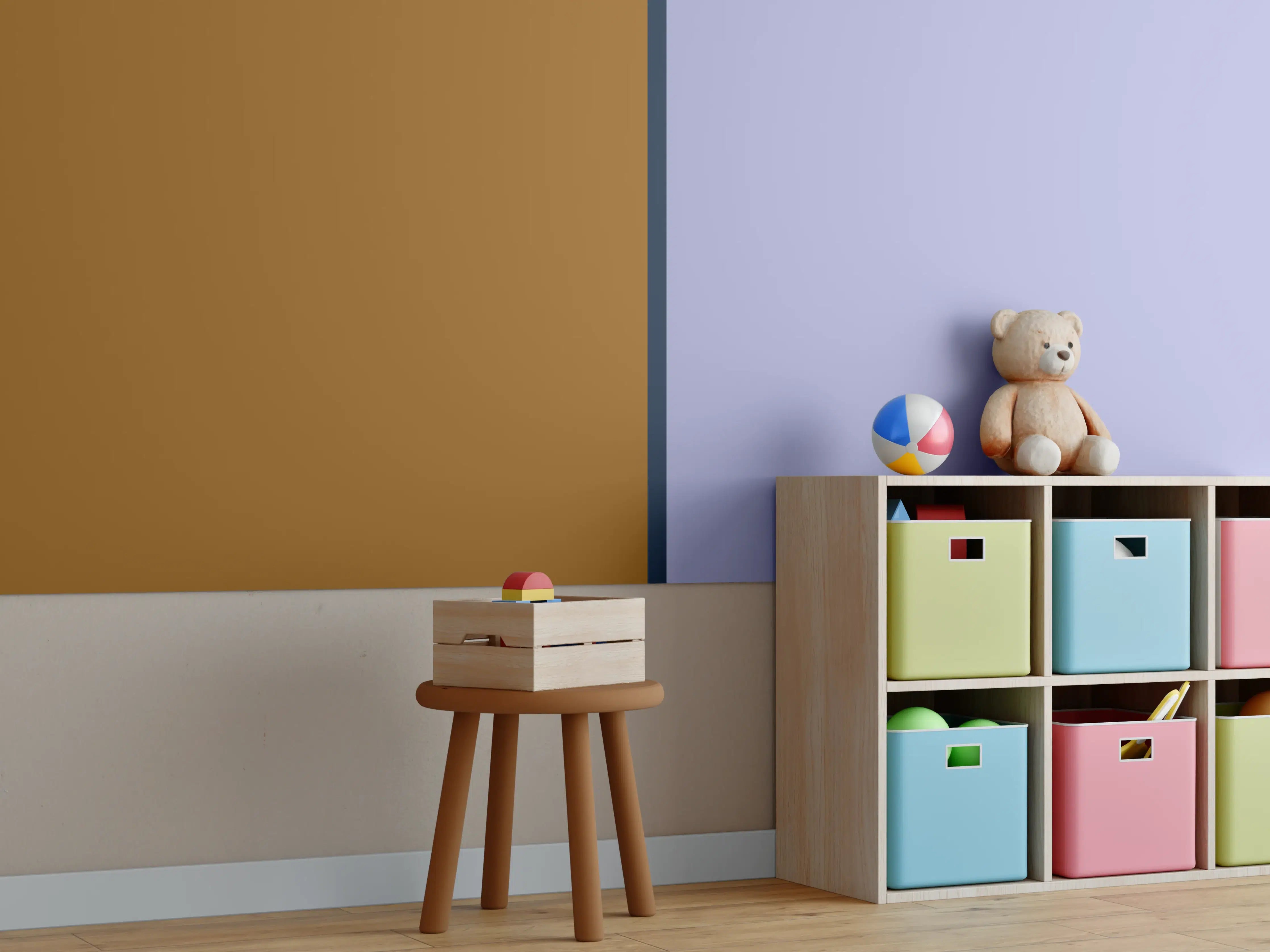 Kinderzimmer Wandgestaltung - The Retros - Easy Vertikal - Tyrion