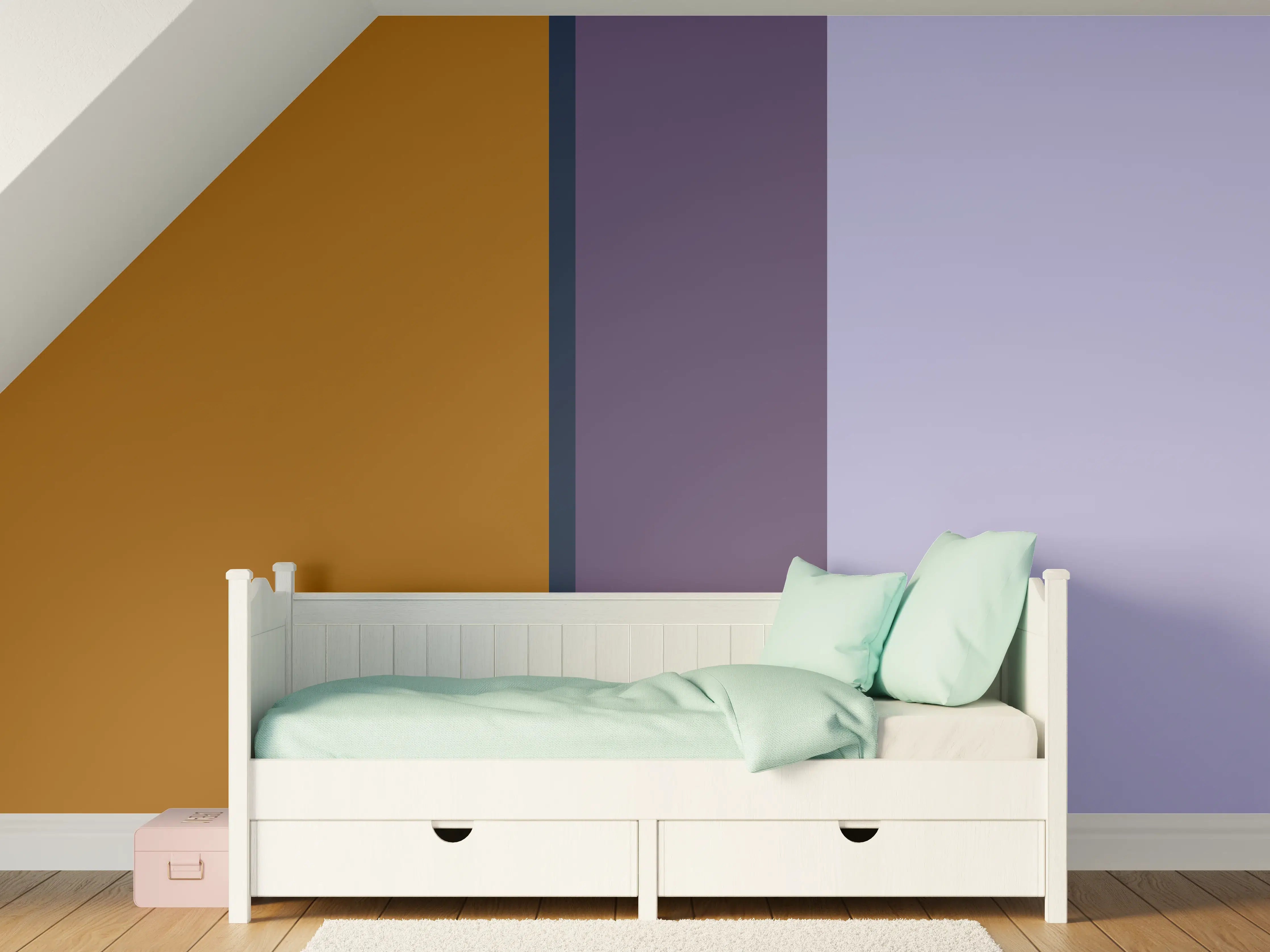 Kinderzimmer Wandgestaltung - The Retros - Vertikal - Tyrion