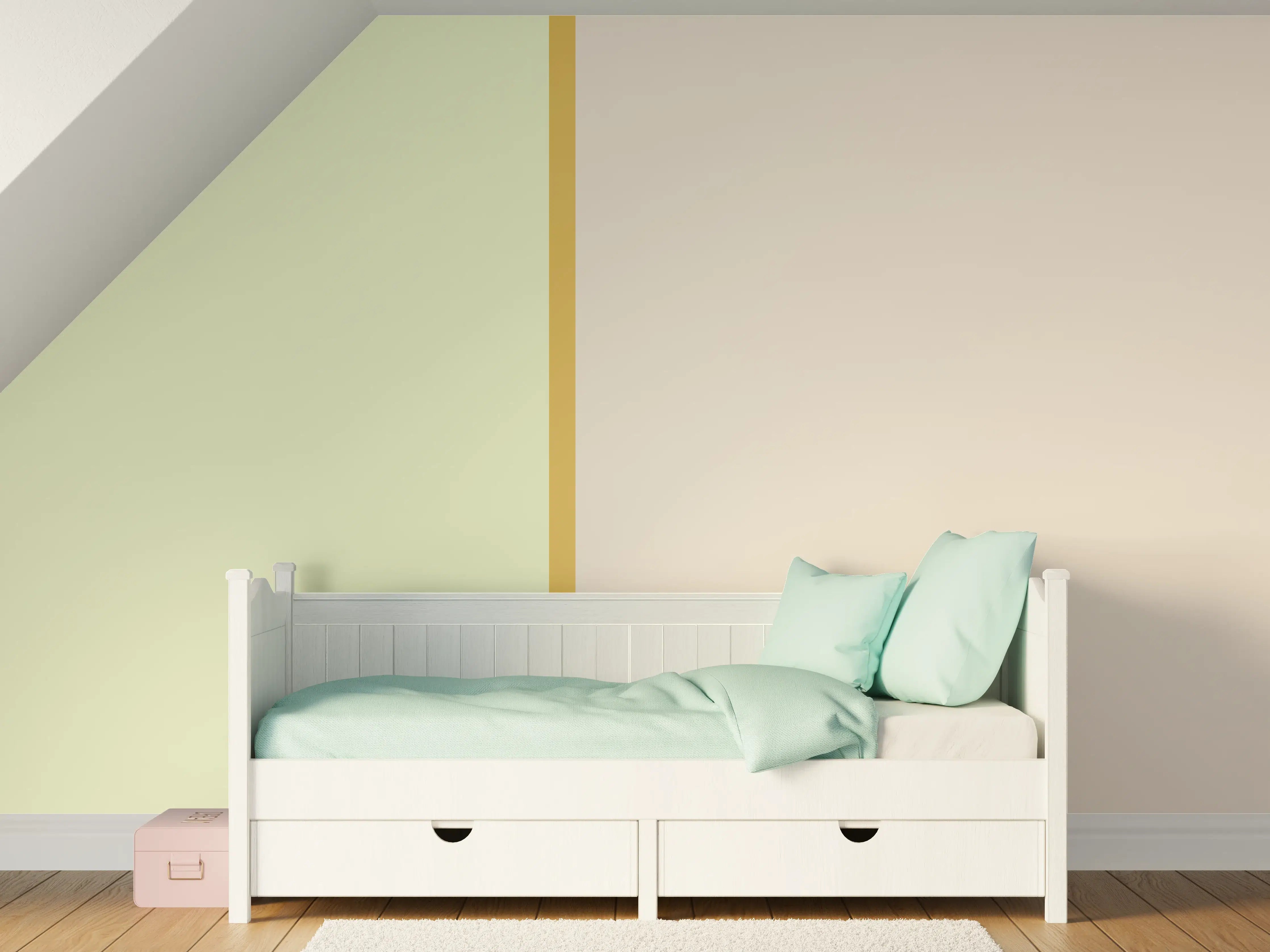 Kinderzimmer Wandgestaltung - The Springs - Easy Vertikal - Birch