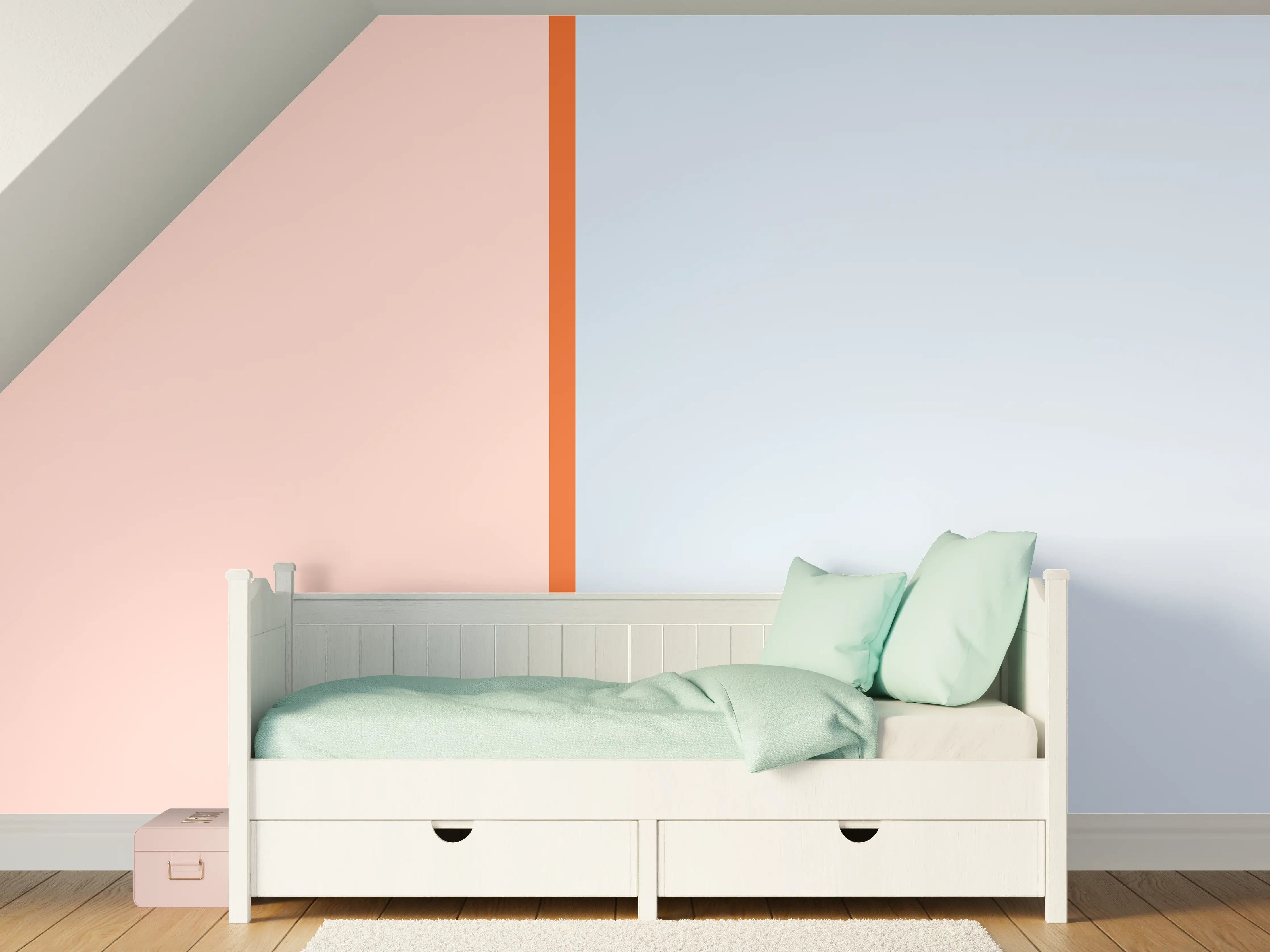 Kinderzimmer Wandgestaltung - The Springs - Easy Vertikal - Crocus