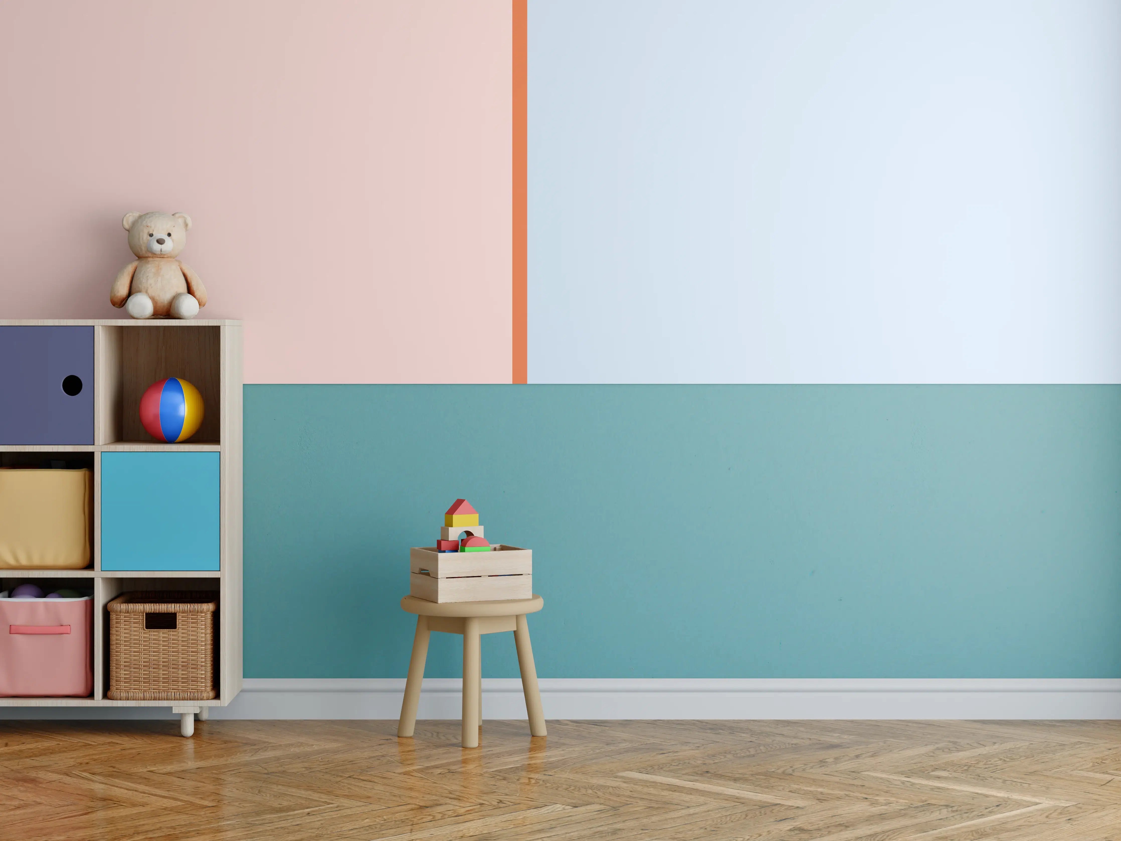 Kinderzimmer Wandgestaltung - The Springs - Easy Vertikal - Crocus