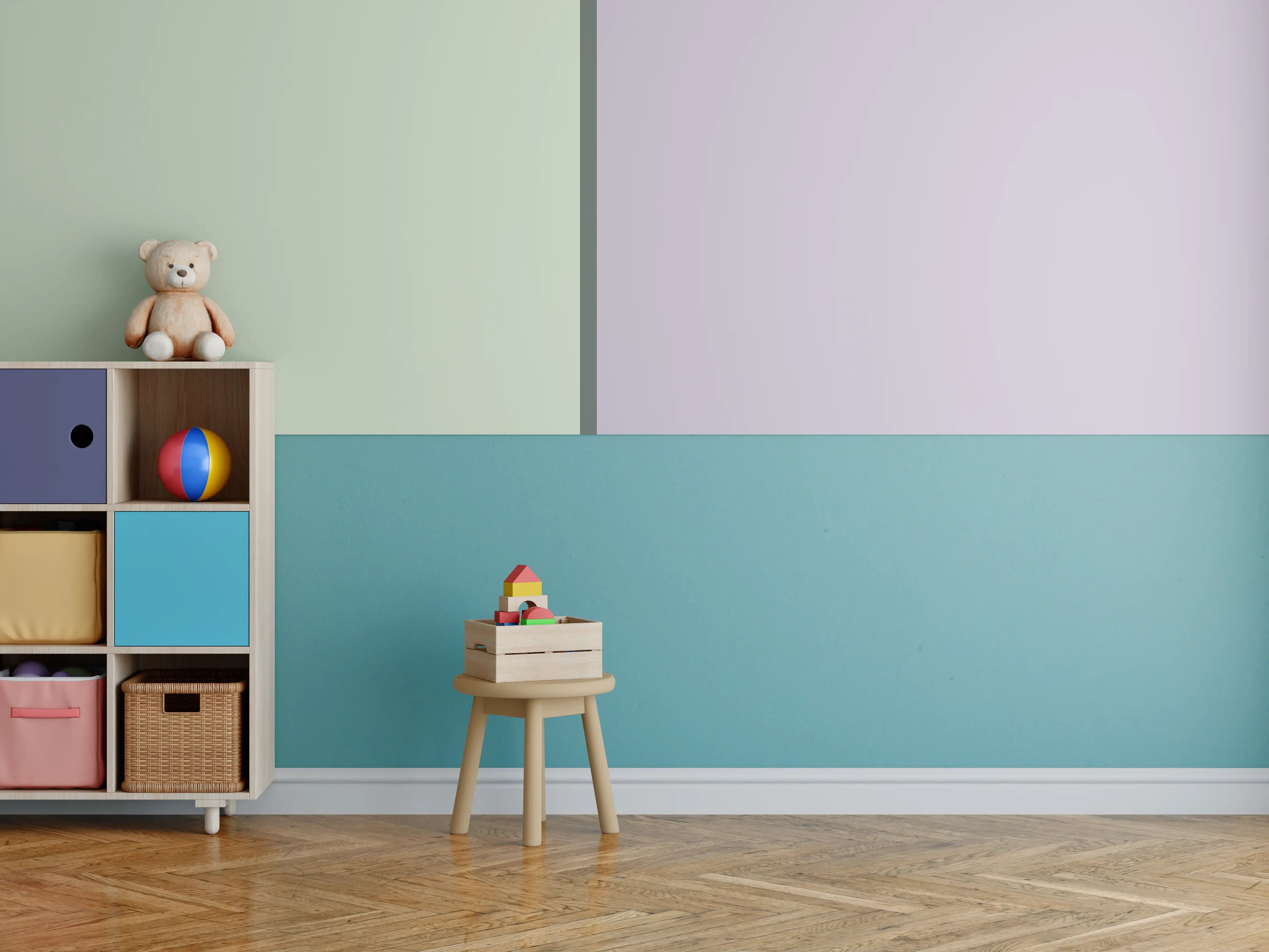 Kinderzimmer Wandgestaltung - The Vintages - Easy Vertikal - Benedict