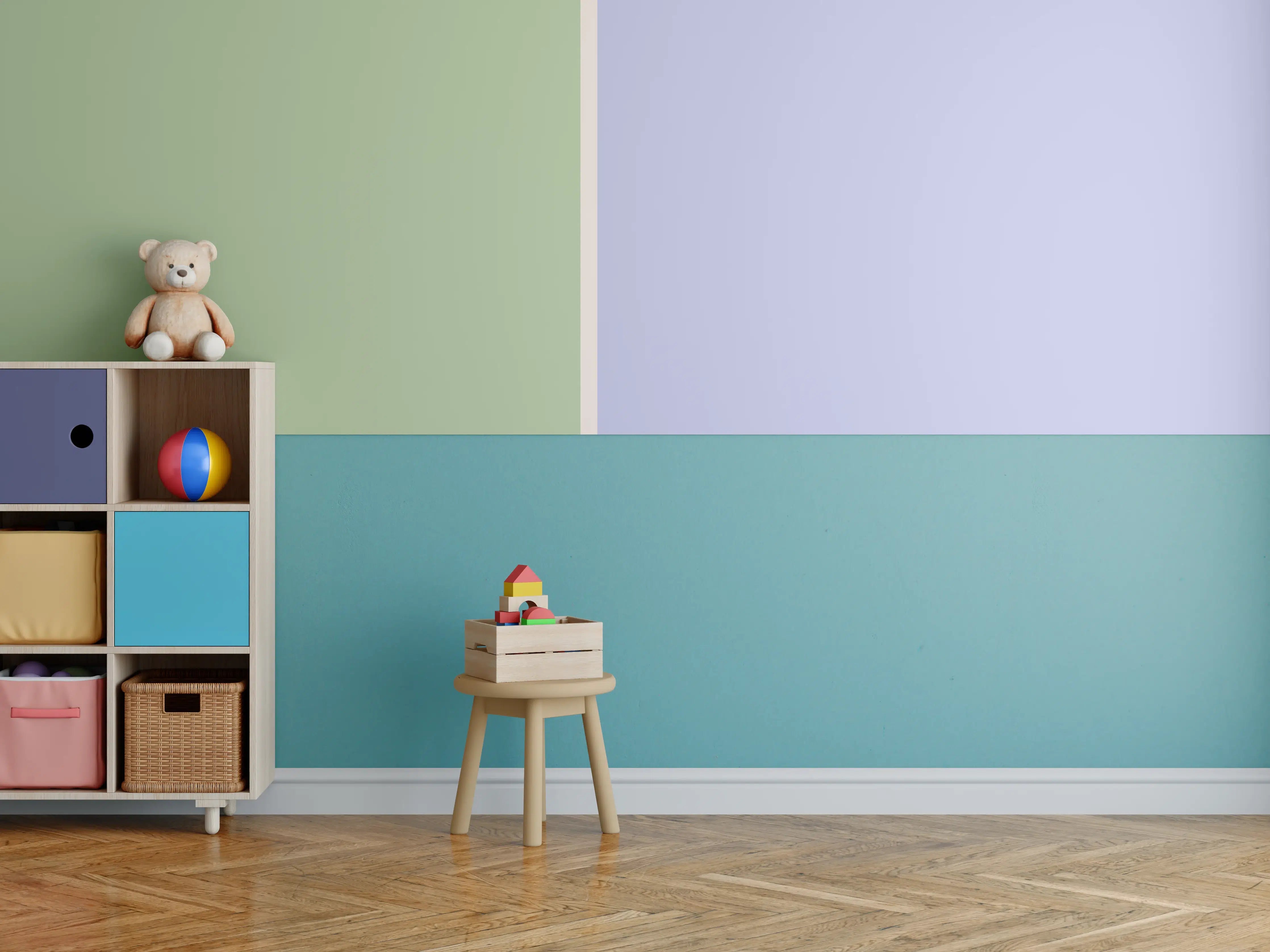 Kinderzimmer Wandgestaltung - The Vintages - Easy Vertikal - Colin