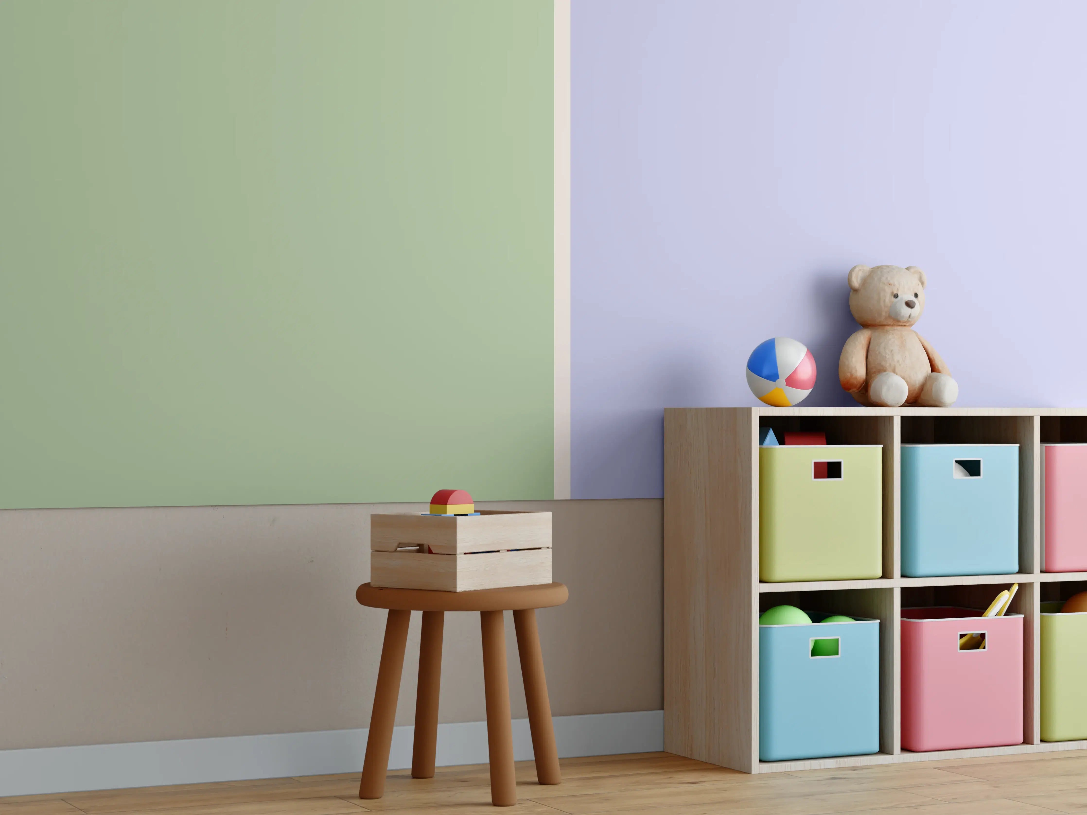 Kinderzimmer Wandgestaltung - The Vintages - Easy Vertikal - Colin