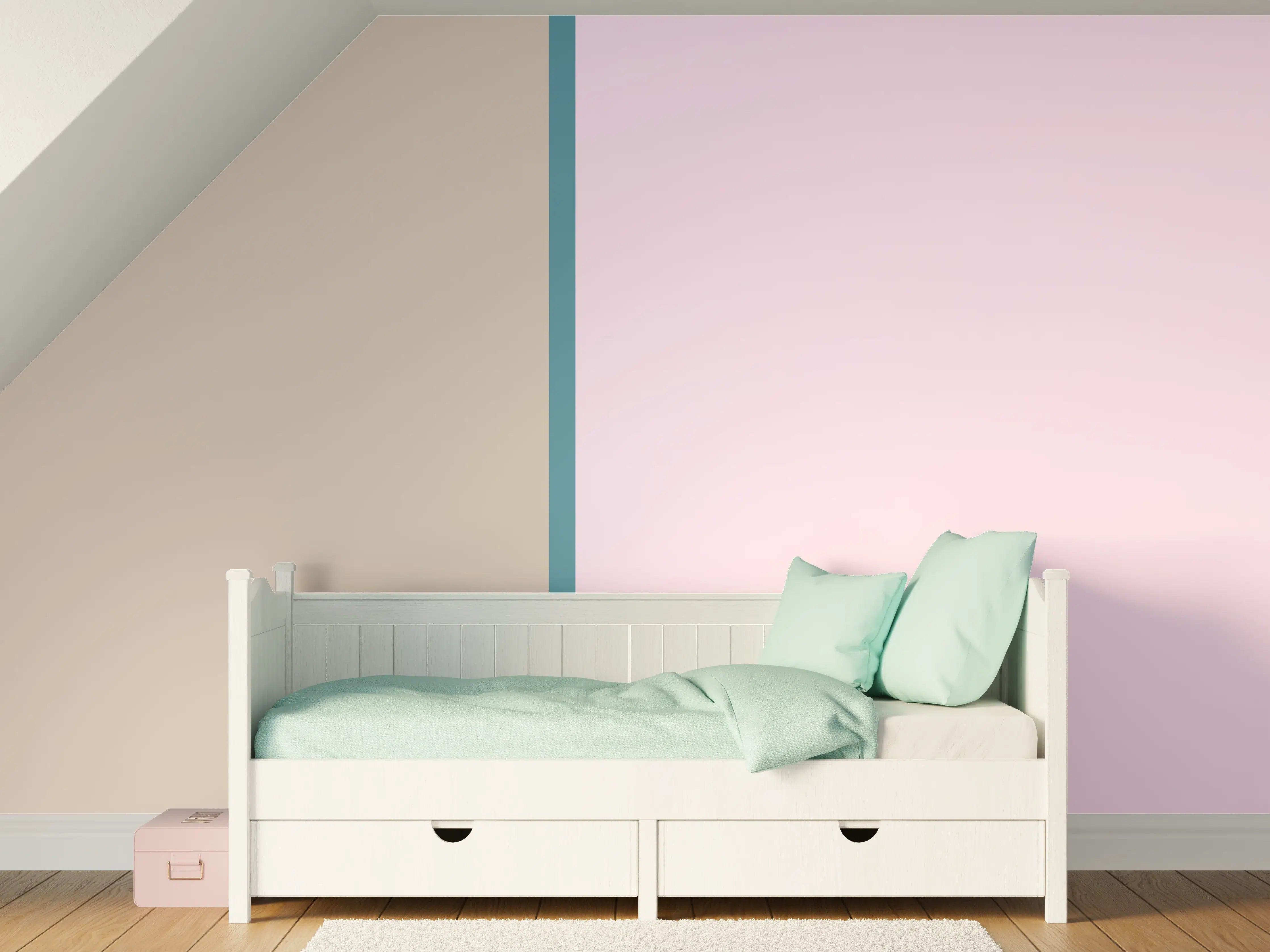 Kinderzimmer Wandgestaltung - The Vintages - Easy Vertikal - Daphne