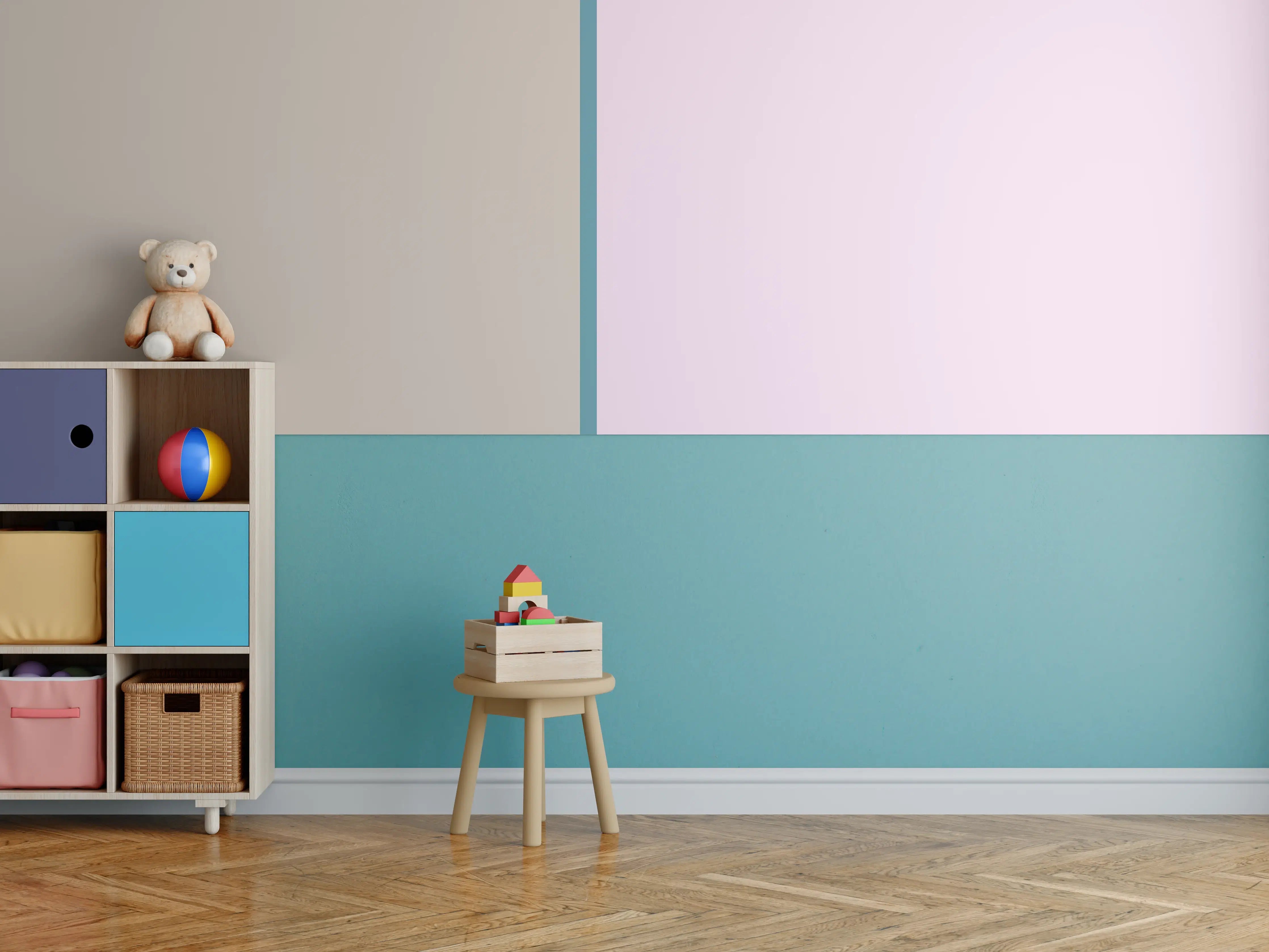 Kinderzimmer Wandgestaltung - The Vintages - Easy Vertikal - Daphne