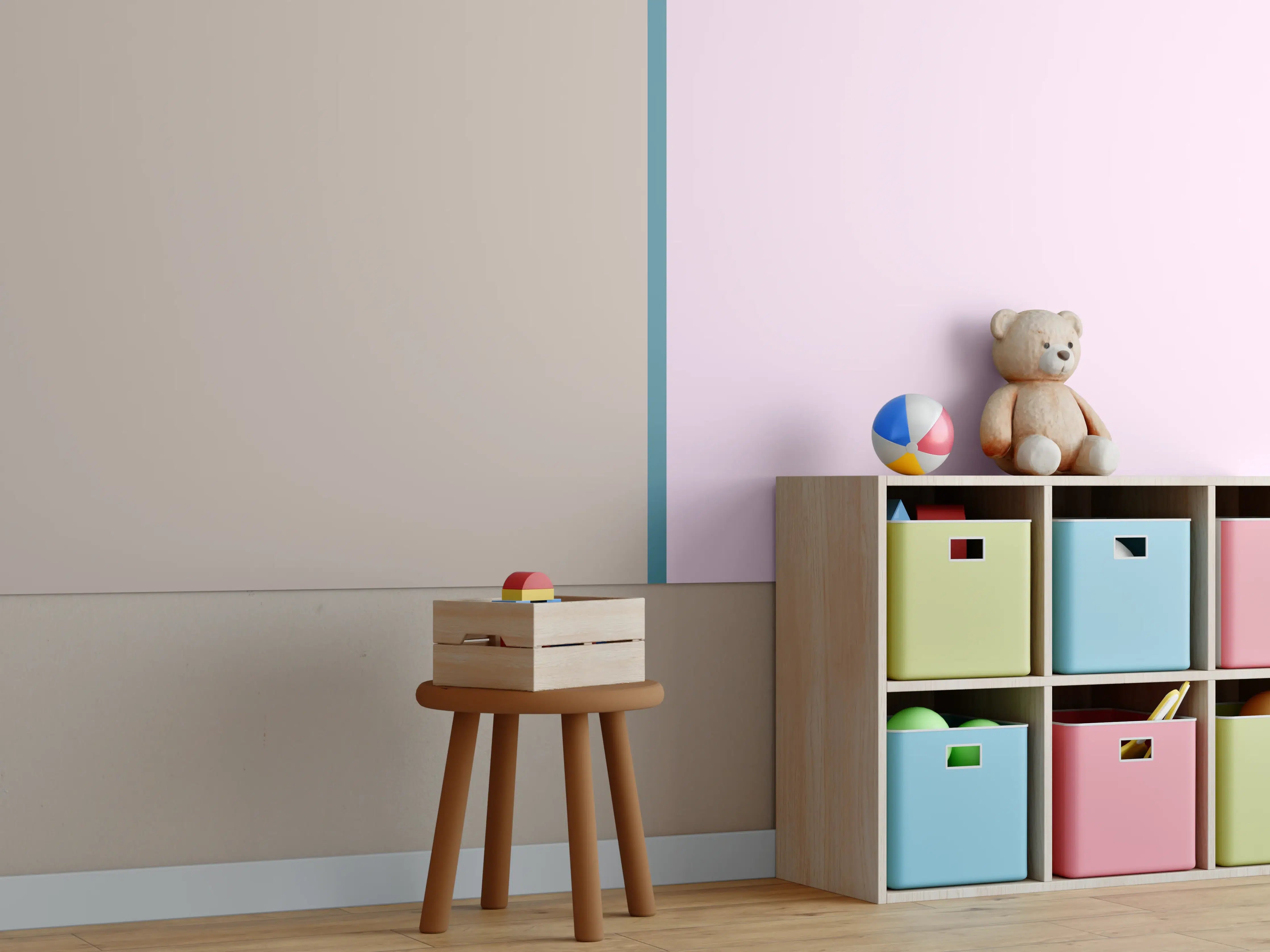 Kinderzimmer Wandgestaltung - The Vintages - Easy Vertikal - Daphne