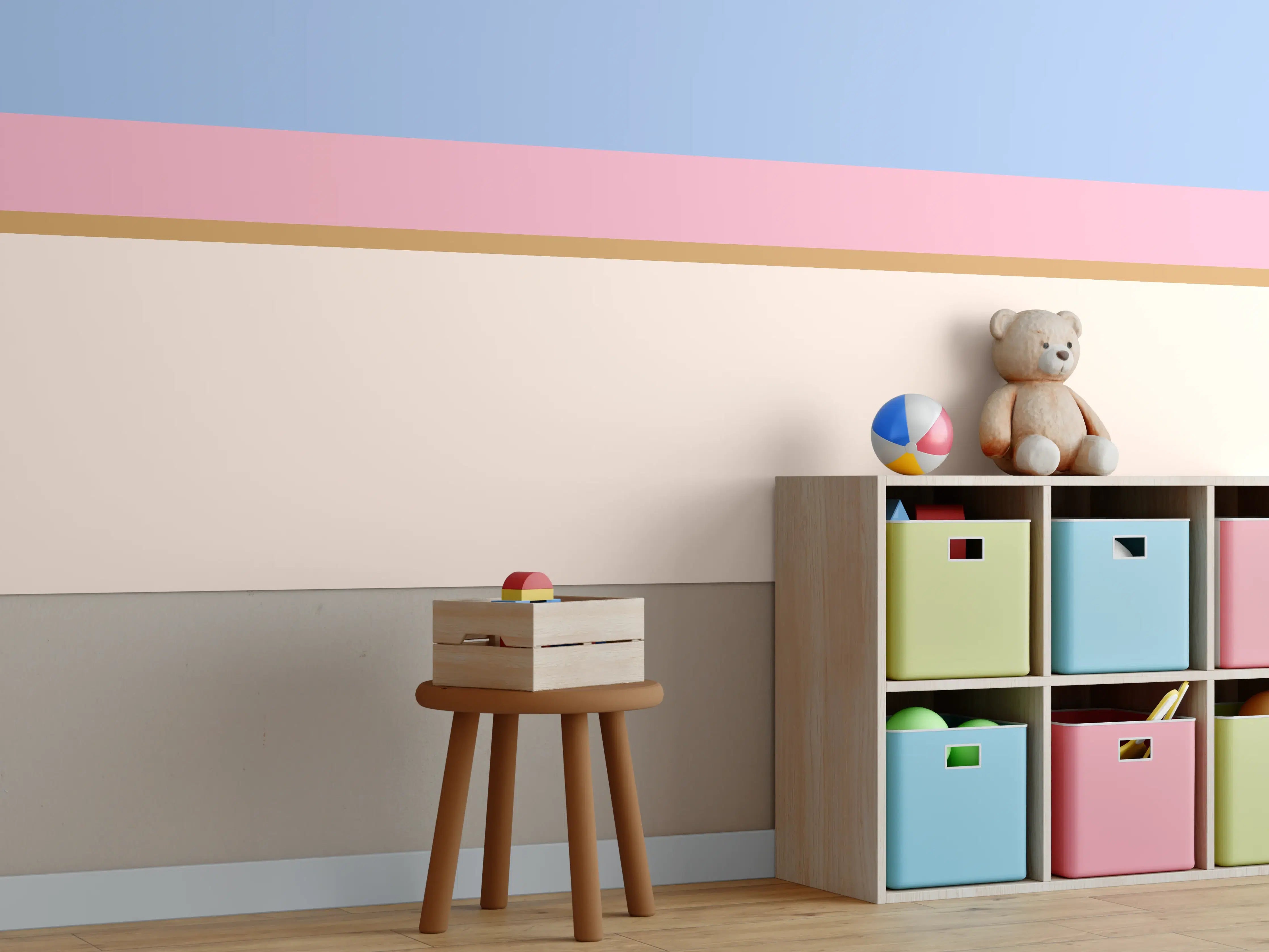 Kinderzimmer Wandgestaltung - The Vintages - Horizontal - Eloise