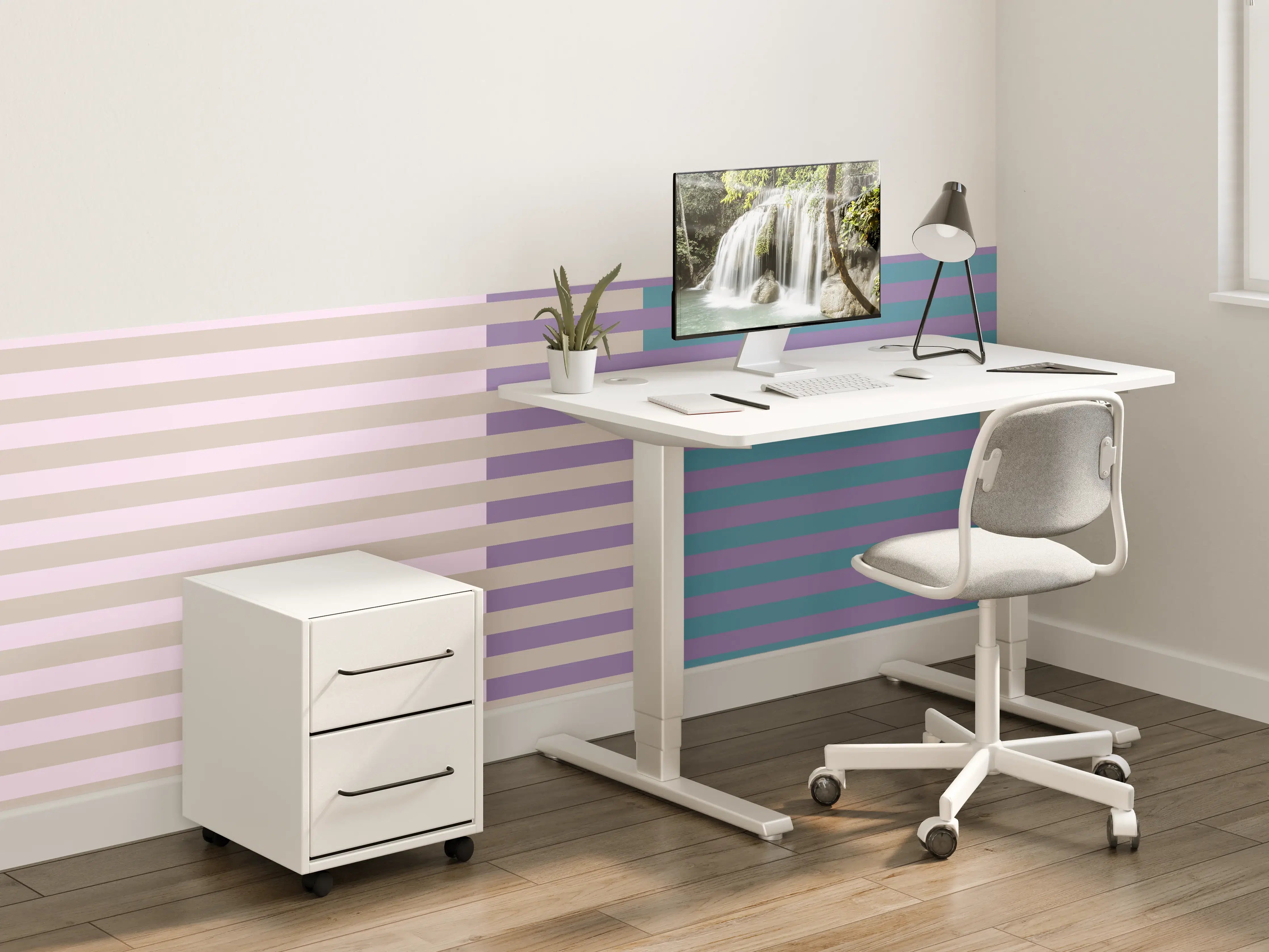 Kinderzimmer Wandgestaltung - The Vintages - Multy Stripes - Daphne