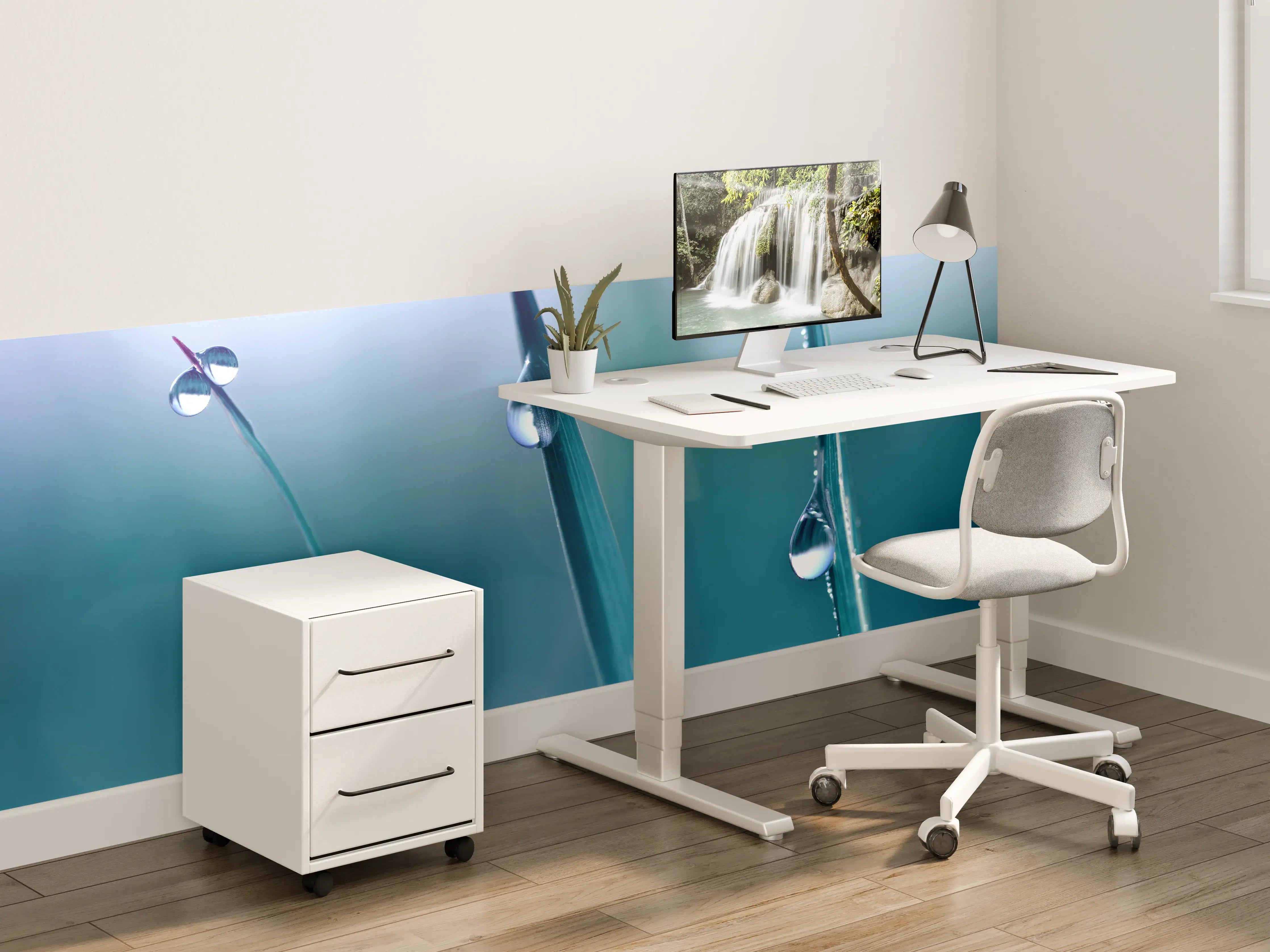 Kinderzimmer Wandgestaltung - Transparente Tautropfen