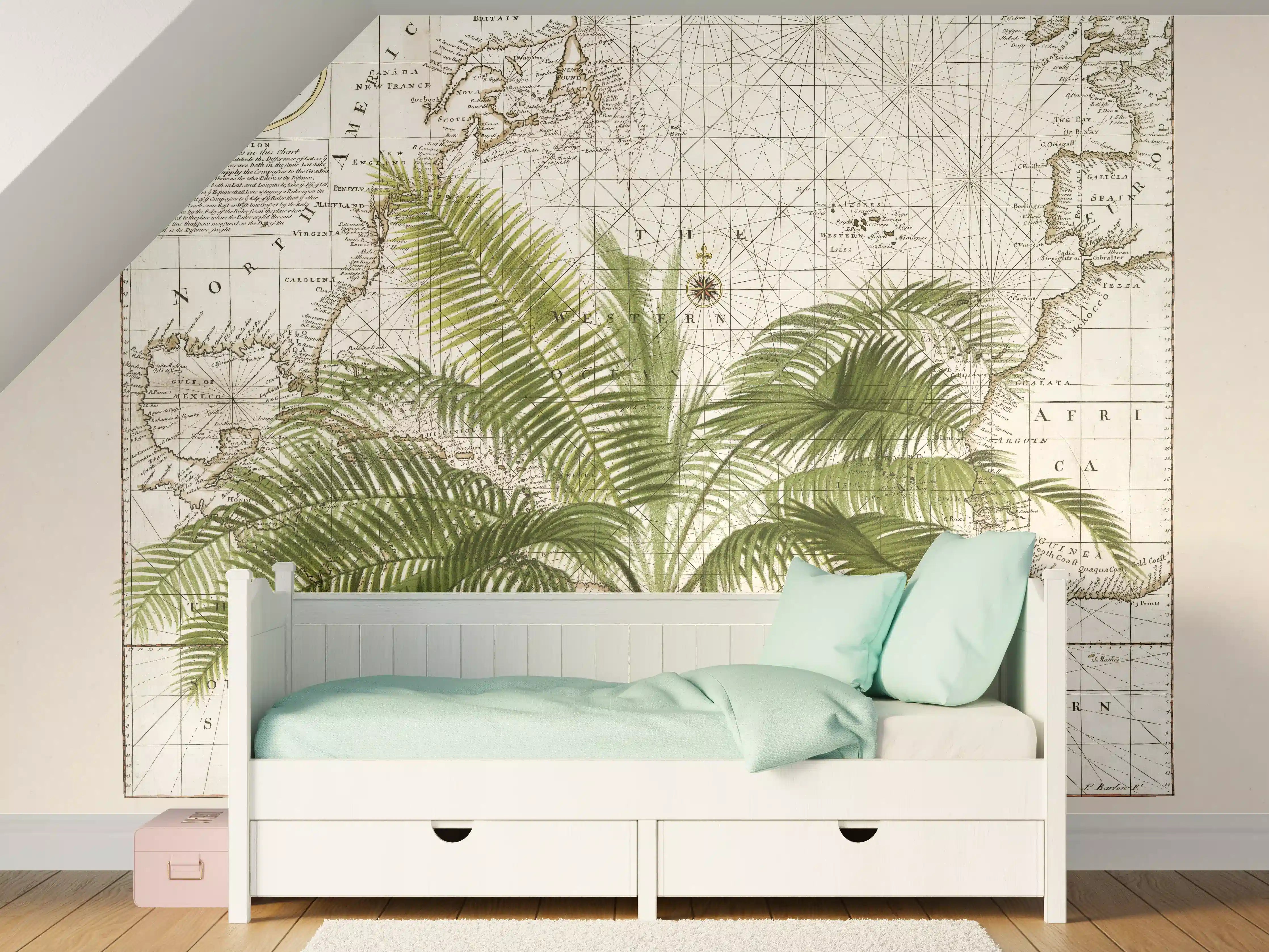 Kinderzimmer Wandgestaltung - Tropical Empire No1