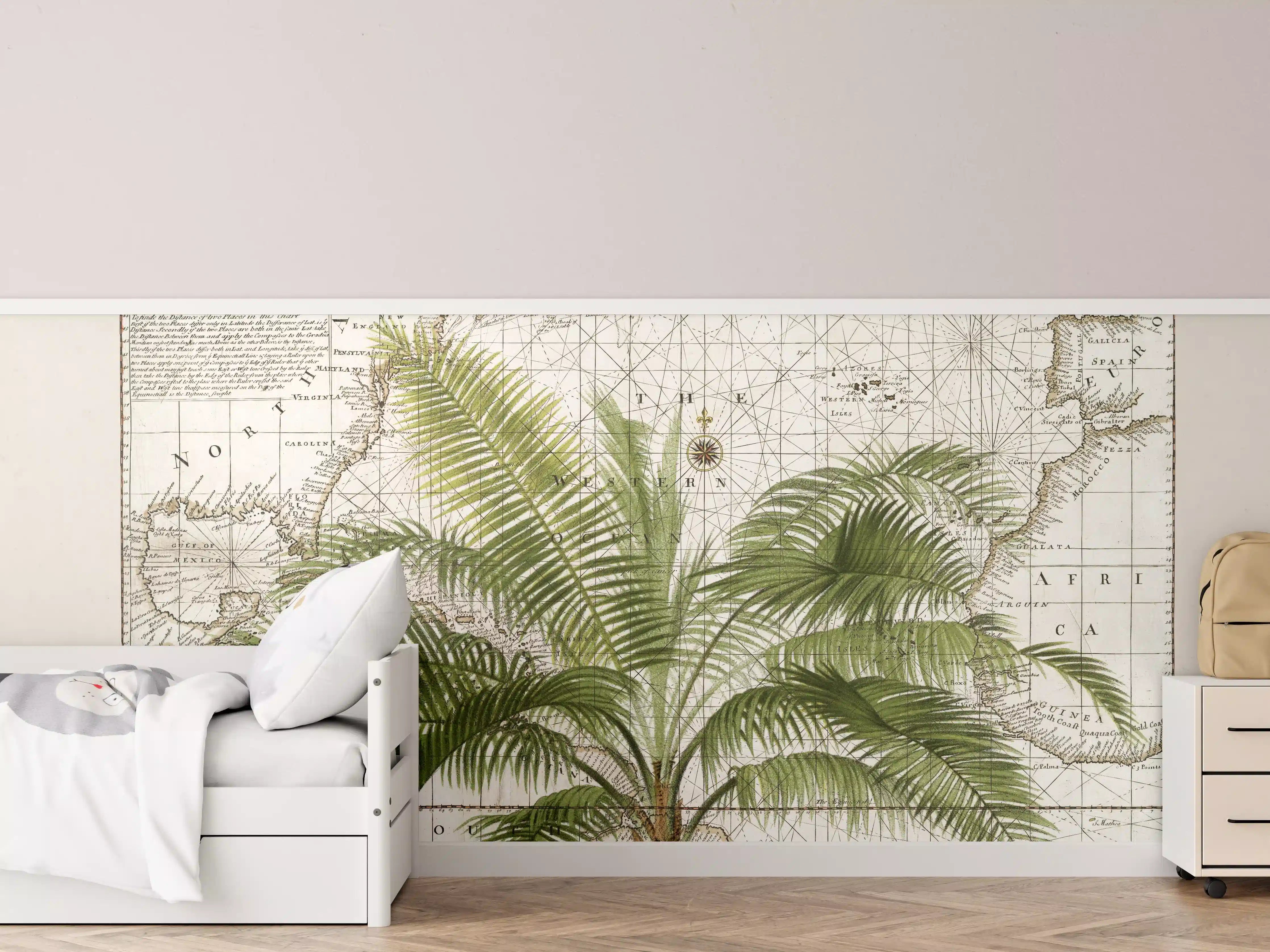Kinderzimmer Wandgestaltung - Tropical Empire No1