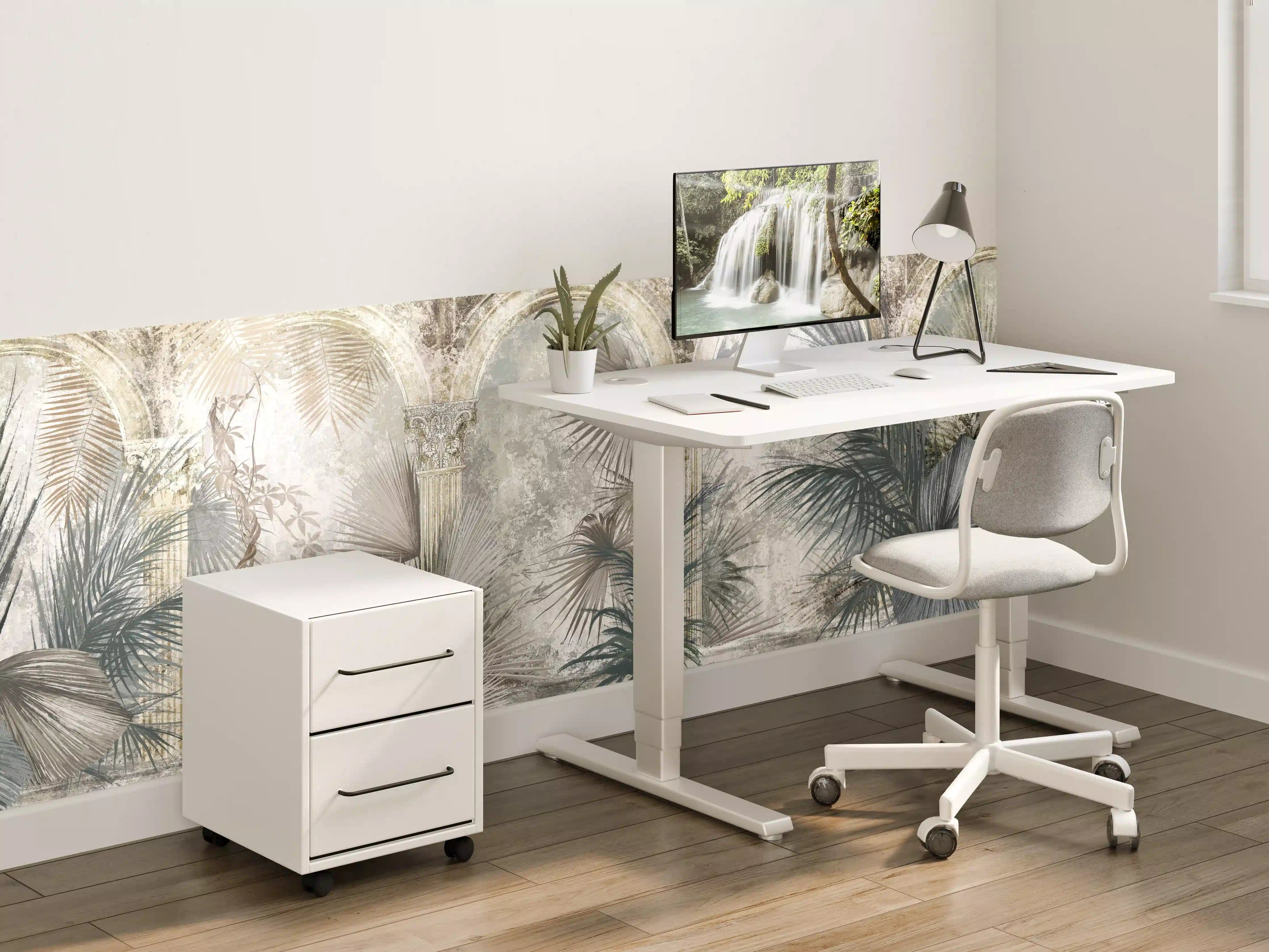 Kinderzimmer Wandgestaltung - Tropischer Wald - Zeichnung