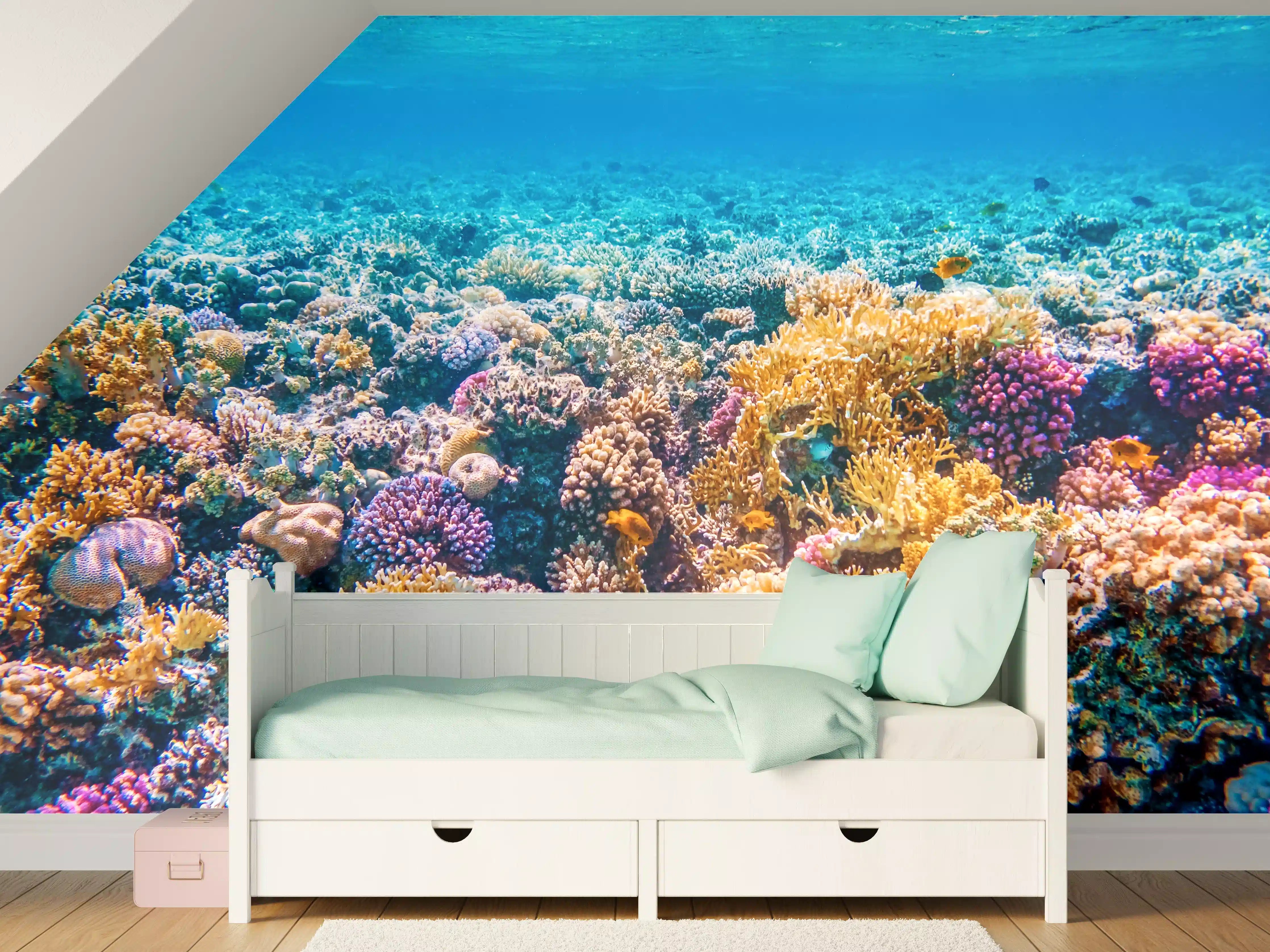 Kinderzimmer Wandgestaltung - Tropisches Korallenriff