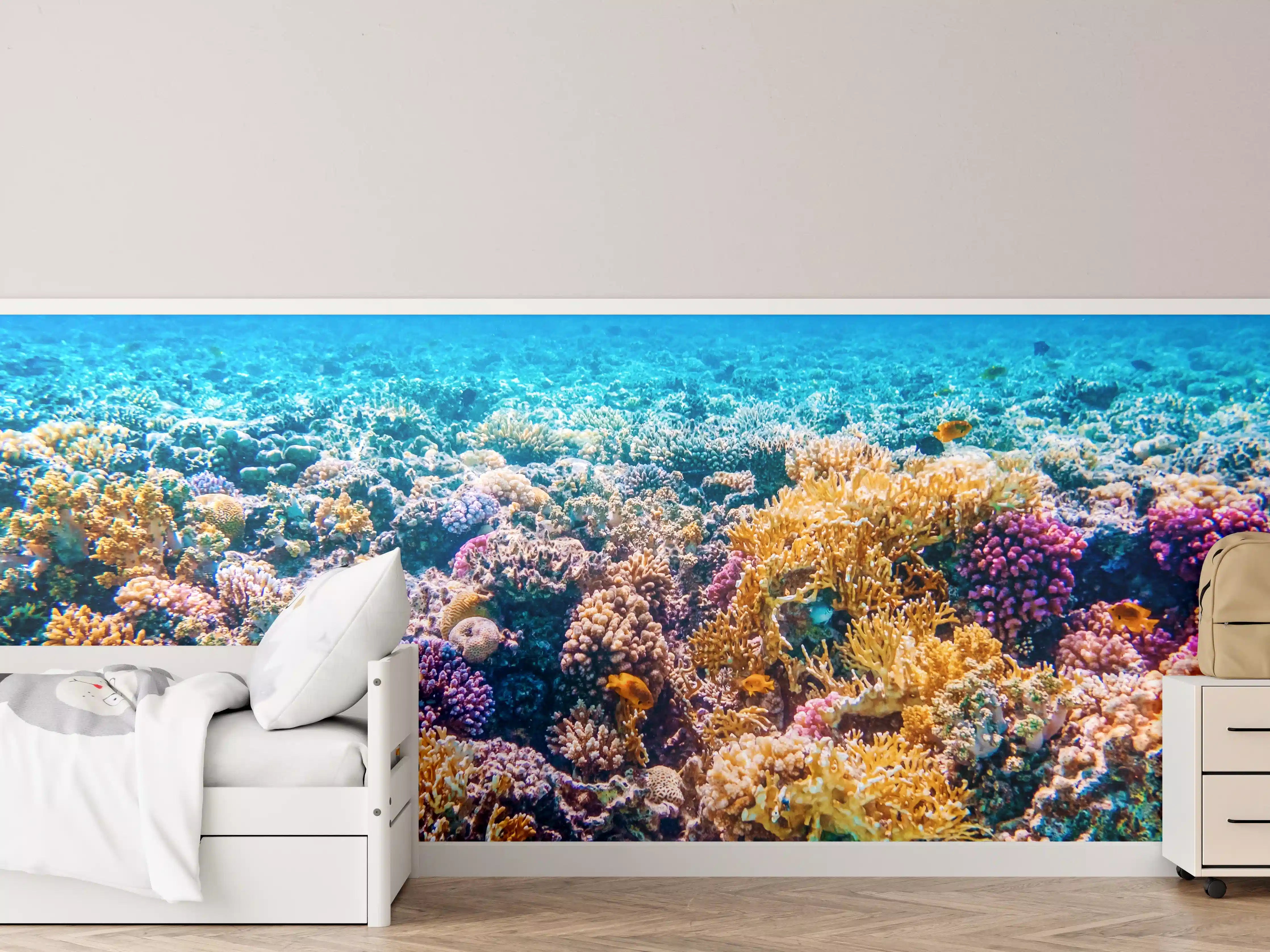 Kinderzimmer Wandgestaltung - Tropisches Korallenriff