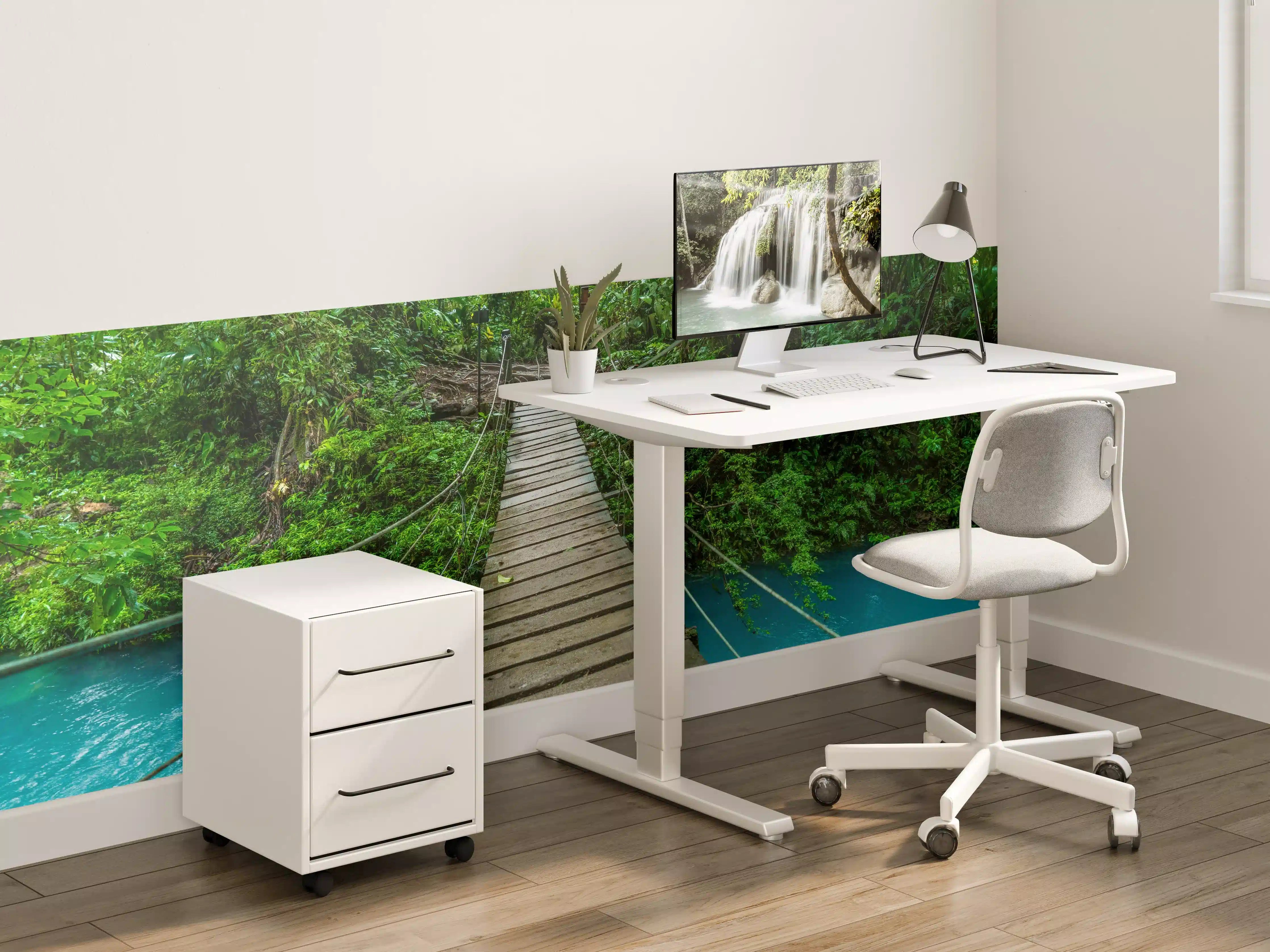 Kinderzimmer Wandgestaltung - Türkisblaues Flusswandern Costa Rica