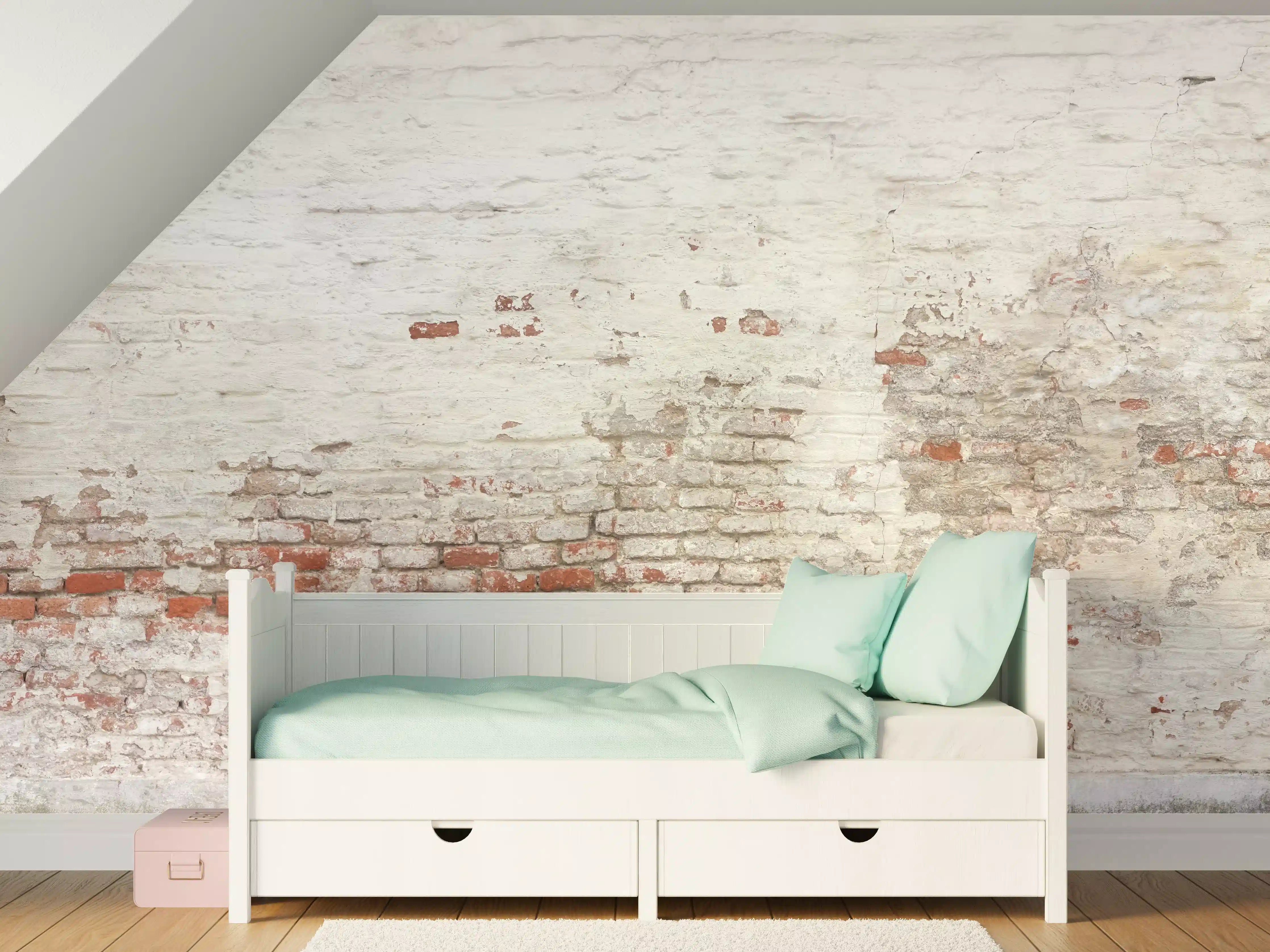 Kinderzimmer Wandgestaltung - Veraltete Hauswand