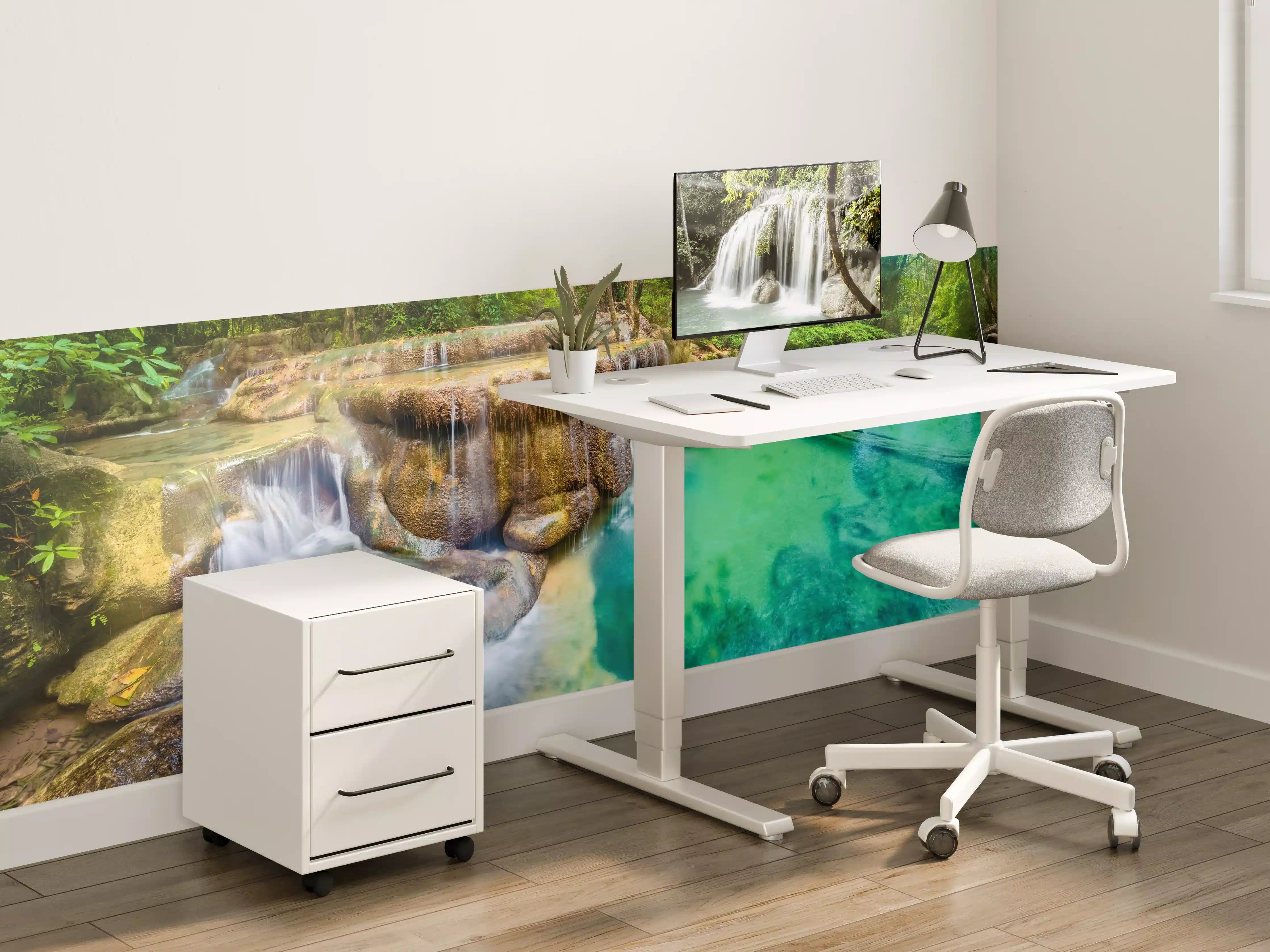 Kinderzimmer Wandgestaltung - Verborgene Oase im Regenwald