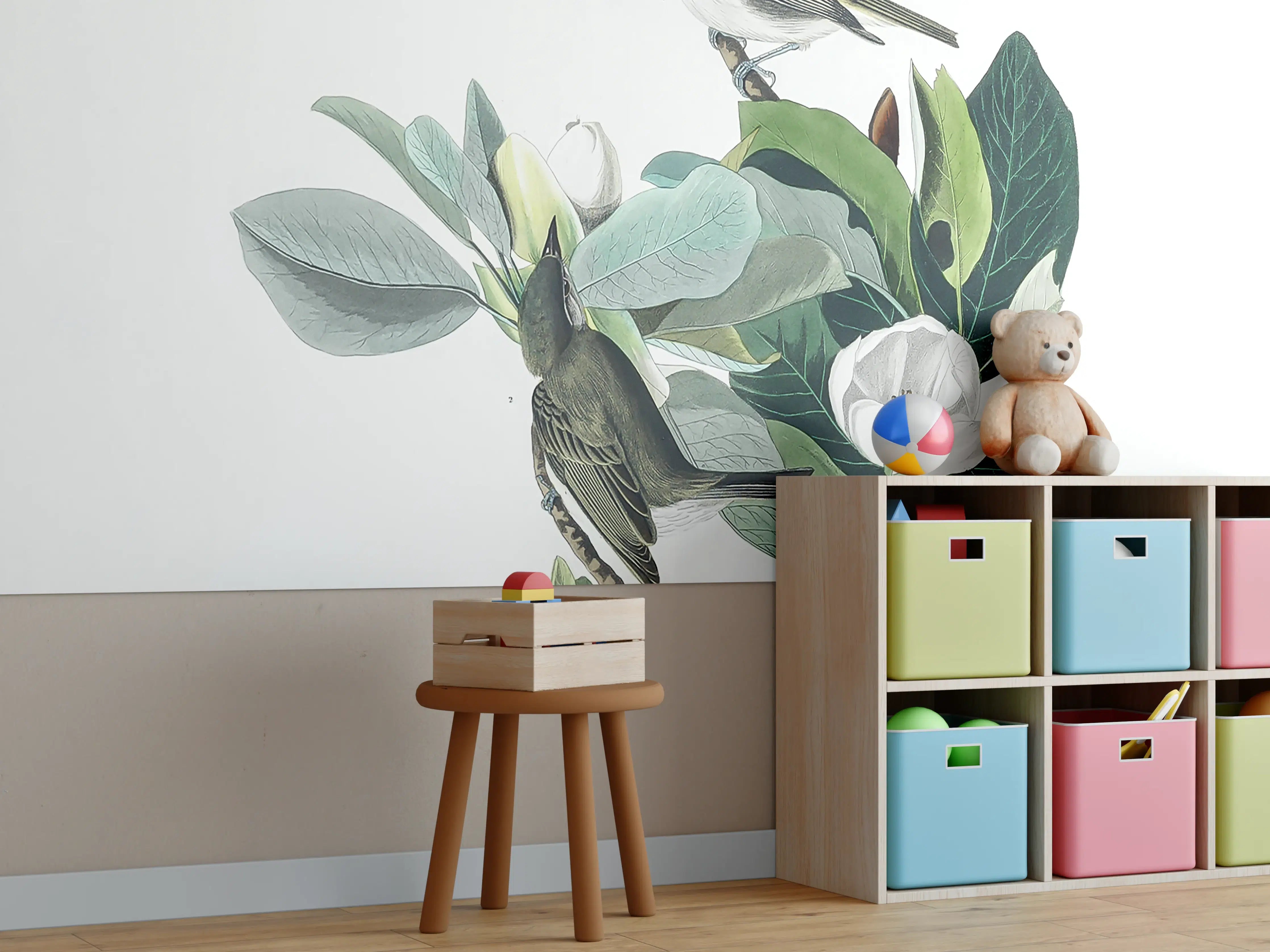 Kinderzimmer Wandgestaltung - Vogel Gemälde - John James Audubon