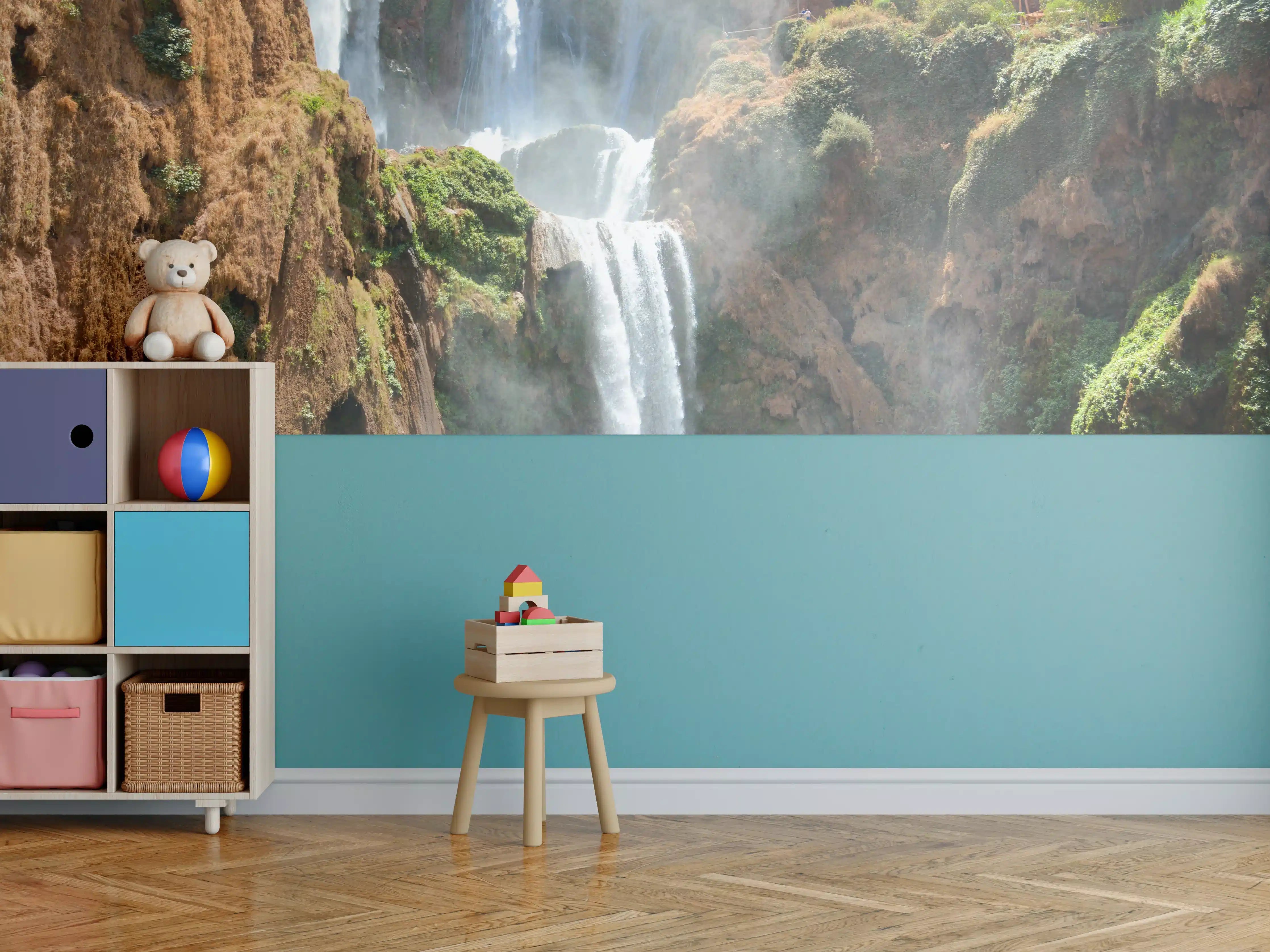 Kinderzimmer Wandgestaltung - Wasserfälle von Ouzoud
