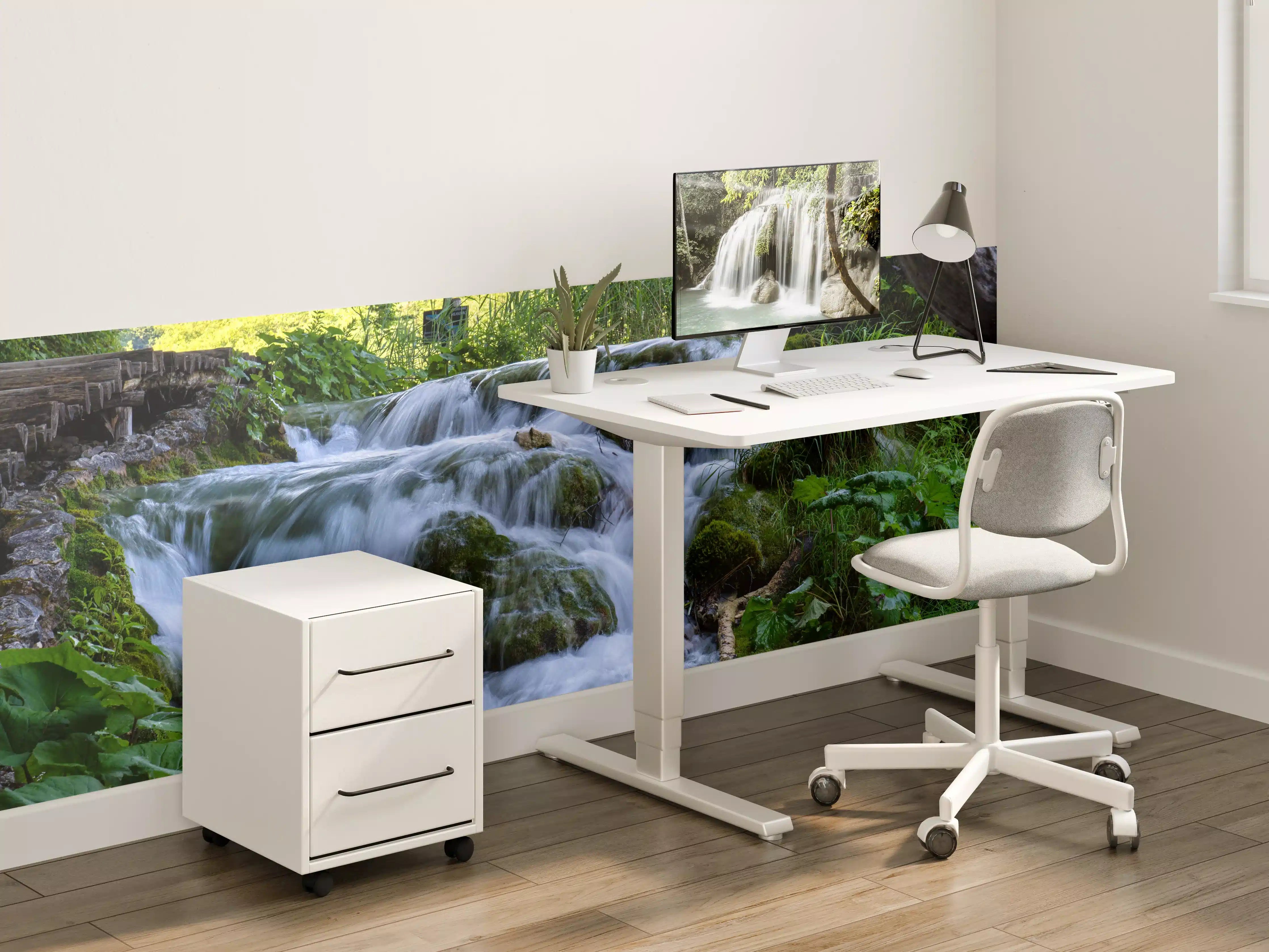 Kinderzimmer Wandgestaltung - Wasserfall im Nationalpark Plitvicer Seen