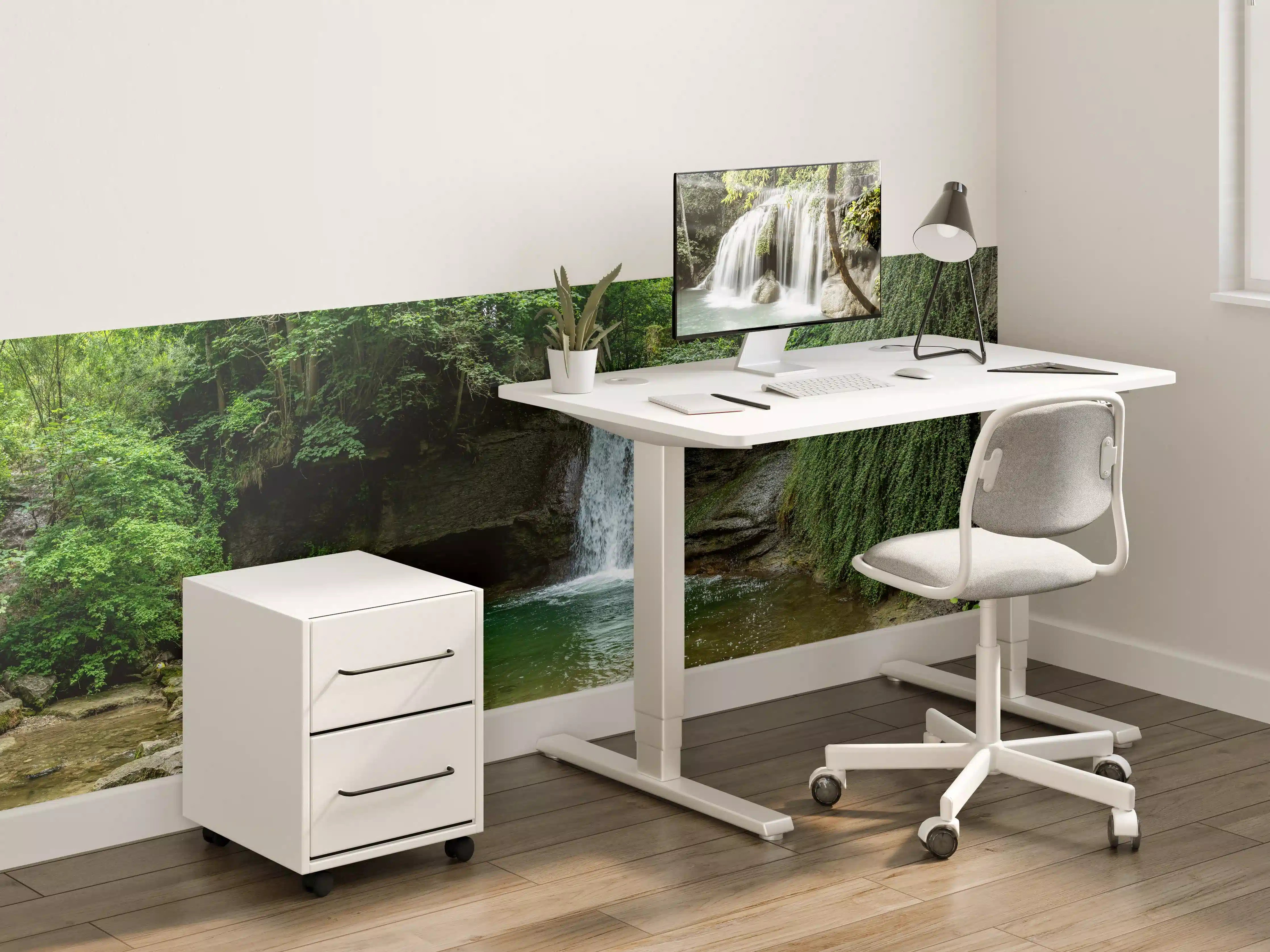 Kinderzimmer Wandgestaltung - Wasserfall im Wald - Utopie