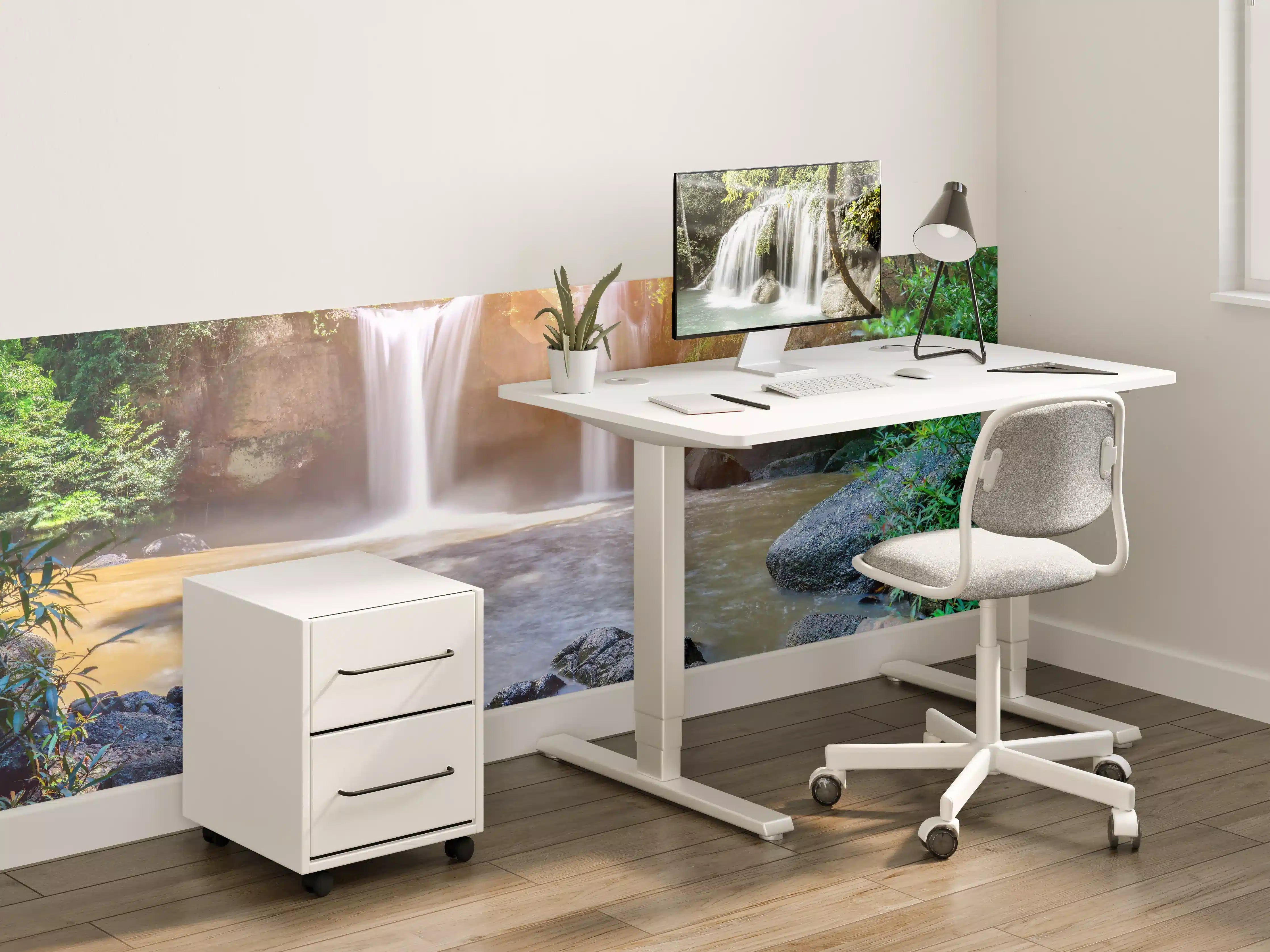 Kinderzimmer Wandgestaltung - Wasserfall in Malaysia - Asien