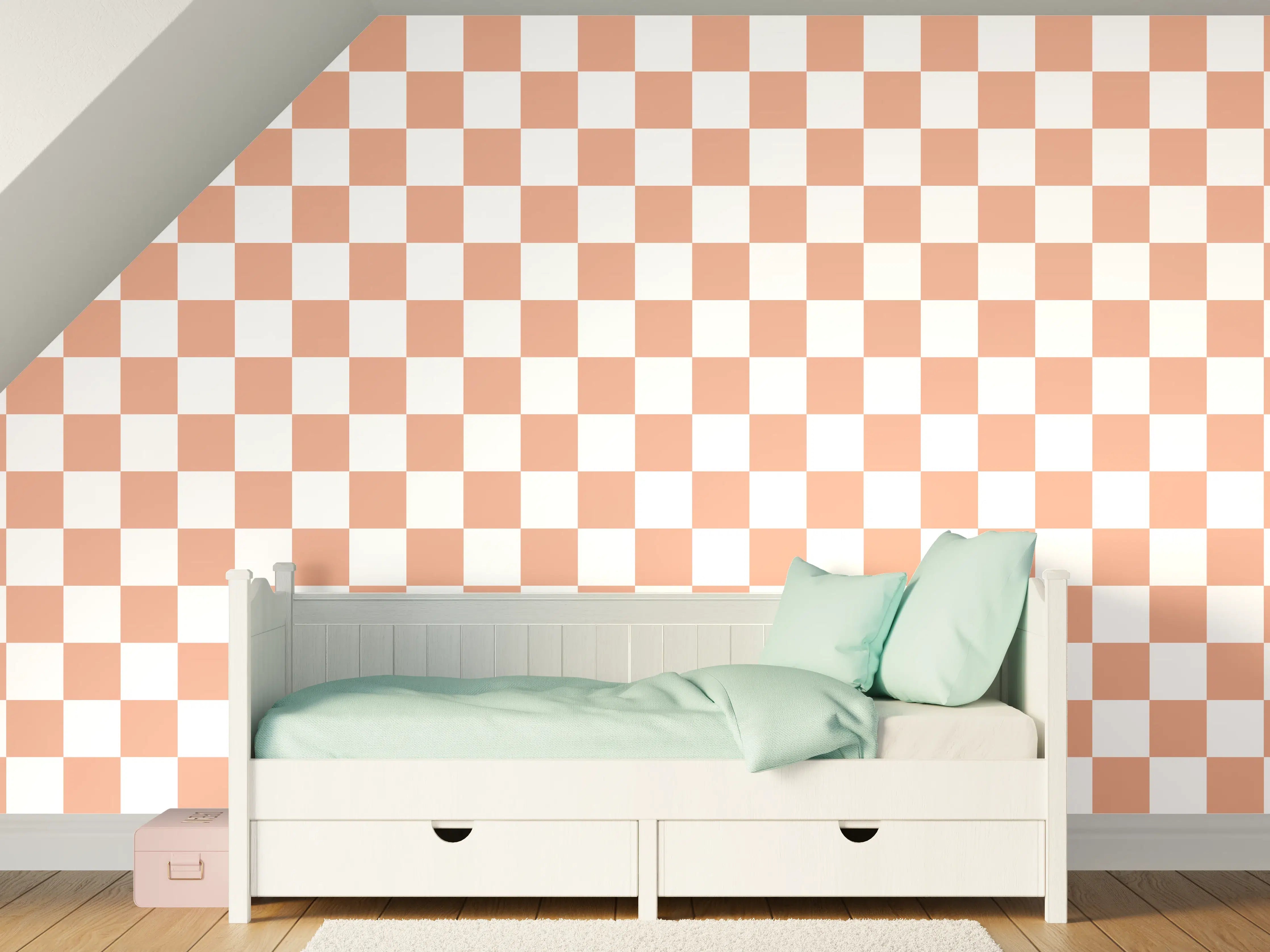 Kinderzimmer Wandgestaltung - Weißer Marmor mit hellgrauen Nuancen und edler Textur